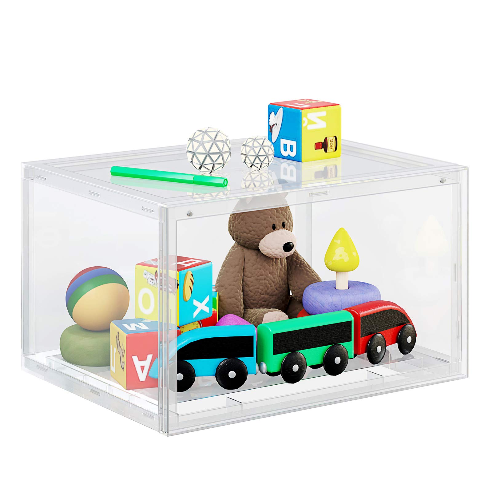 songmics-schuhboxen-lsp06cw-6er-set-transparent-stapelbar-gr-e-46 image 6