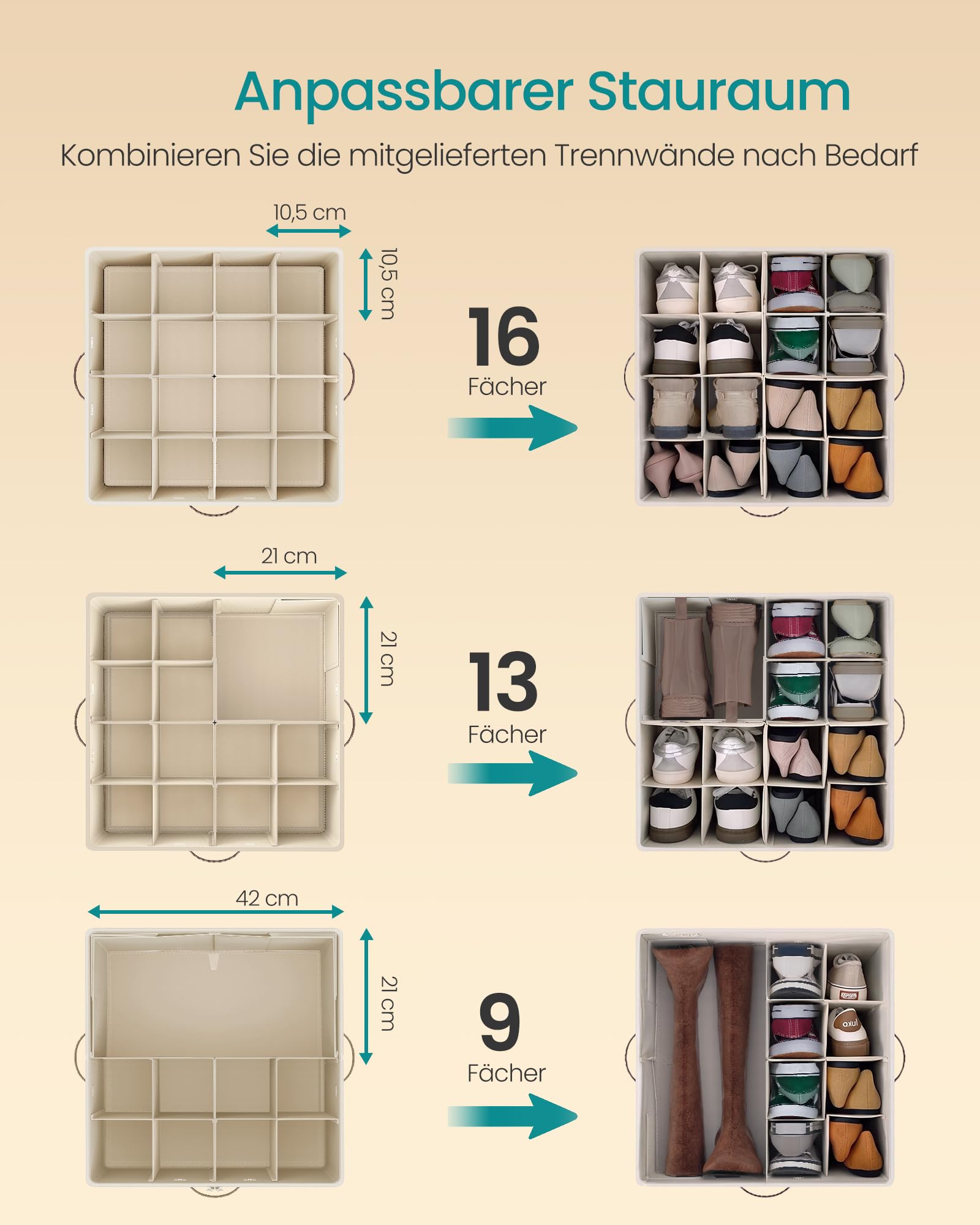 songmics-schuh-organizer-2er-set-stapelbar-f-r-bis-zu-16-paar-schuhe-je-box image 3
