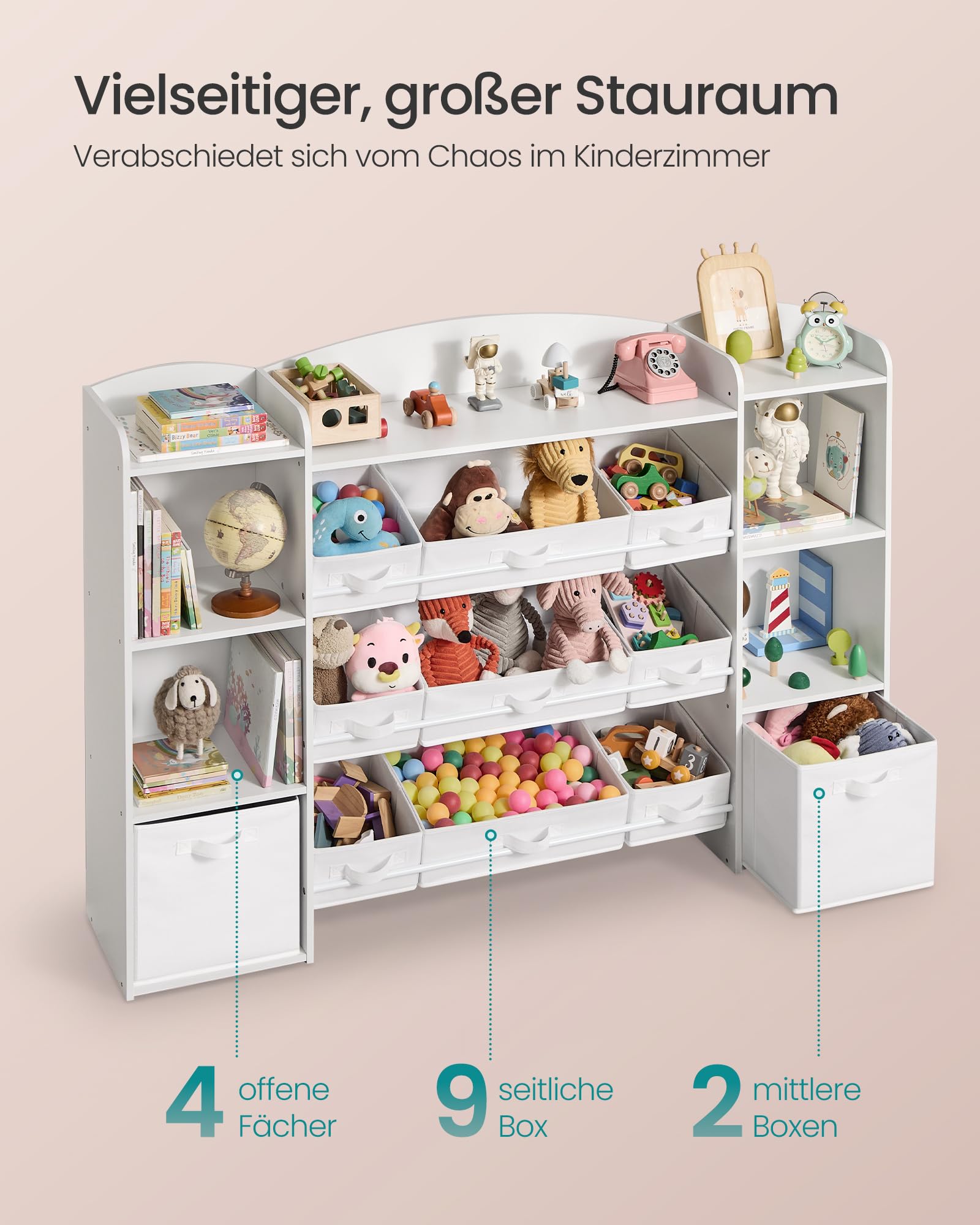 songmics-kinderregal-mit-4-f-chern-und-11-boxen-wei-143-8-cm image 5