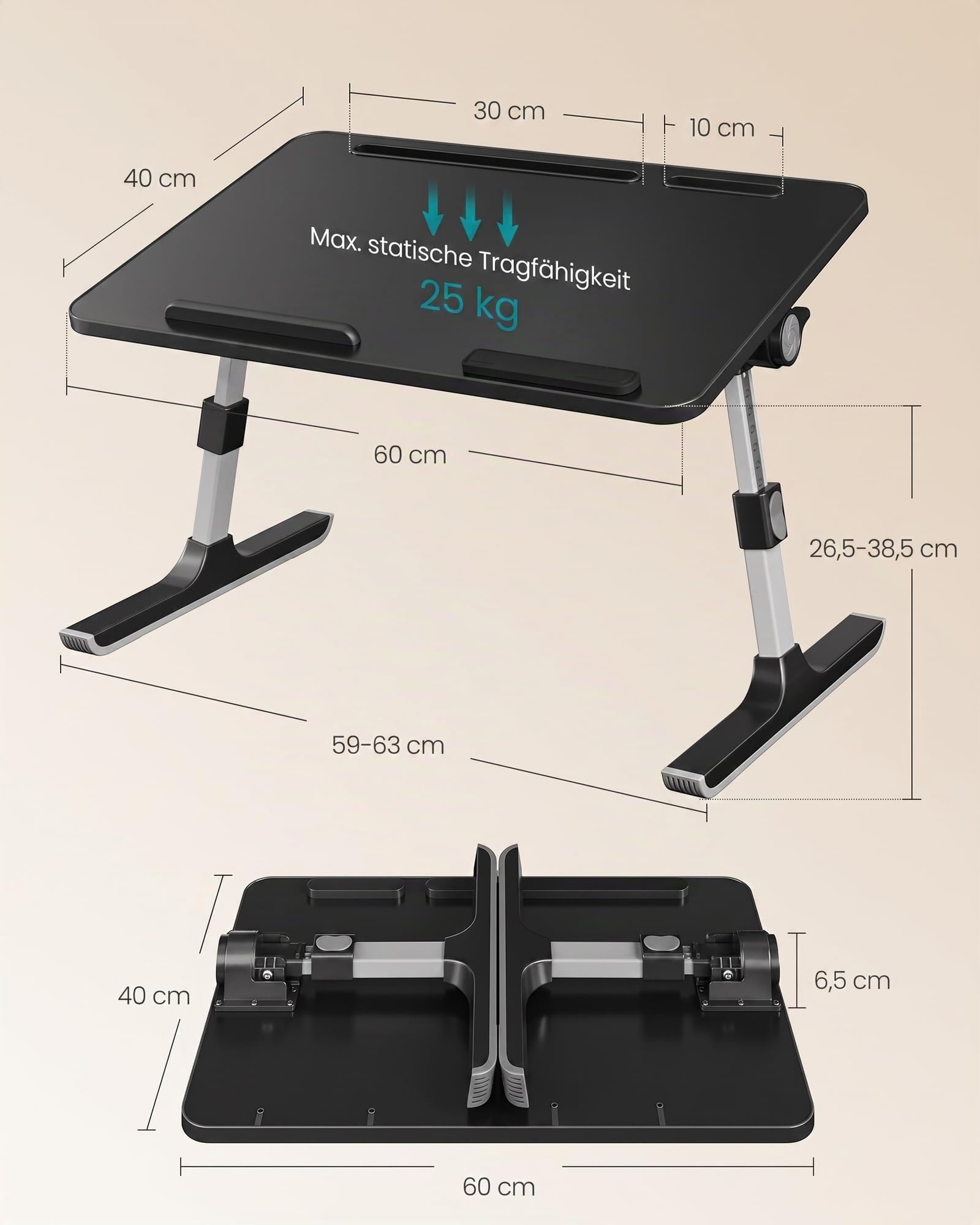 songmics-laptoptisch-60x40-cm-betttisch-h-henverstellbar-schwarz image 5