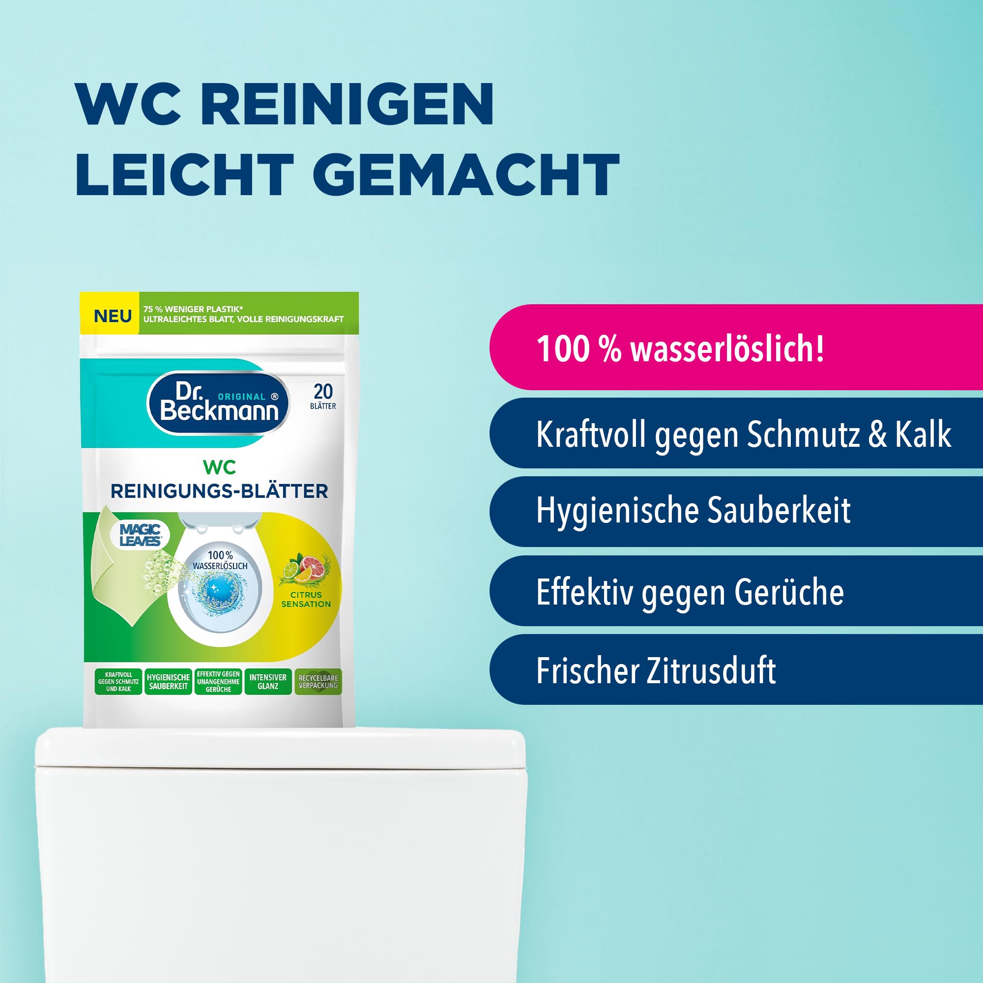 dr-beckmann-wc-reinigungs-bl-tter-citrus-20-bl-tter image 2