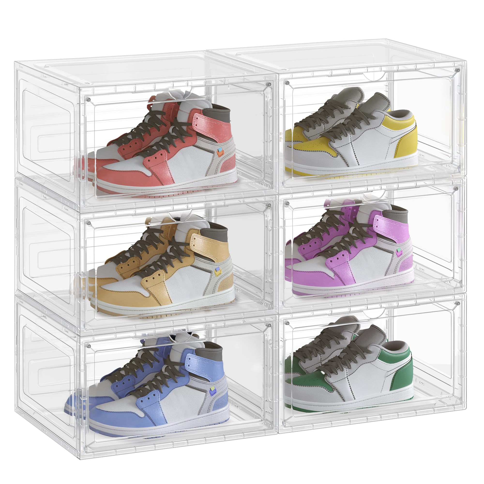 songmics-schuhboxen-6er-set-stapelbar-transparent-33-x-28-5-x-19-2-cm-bis-gr-e-4 image 1