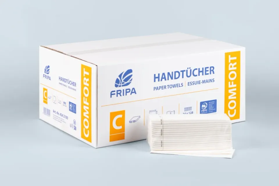 fripa-comfort-handt-cher-v-falz-2-lagig-hochwei-zellstoff image 1