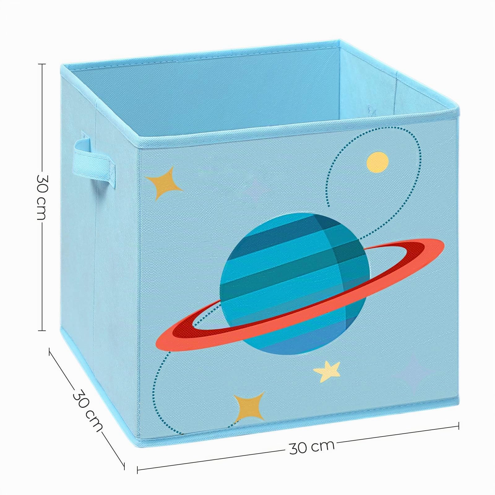 songmics-aufbewahrungsbox-rfb001b03-3er-set-30x30x30-cm-weltall-blau image 4