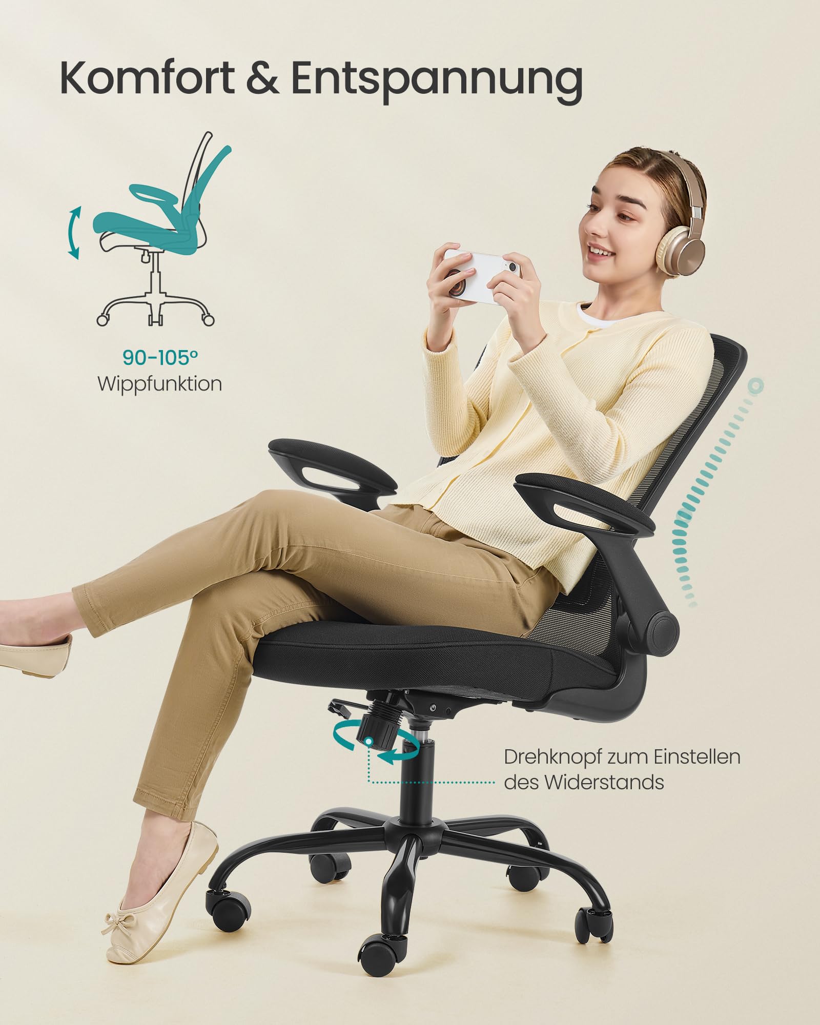 songmics-b-rostuhl-obn37bk-ergonomisch-mit-mesh-lendenst-tze-schwarz image 8