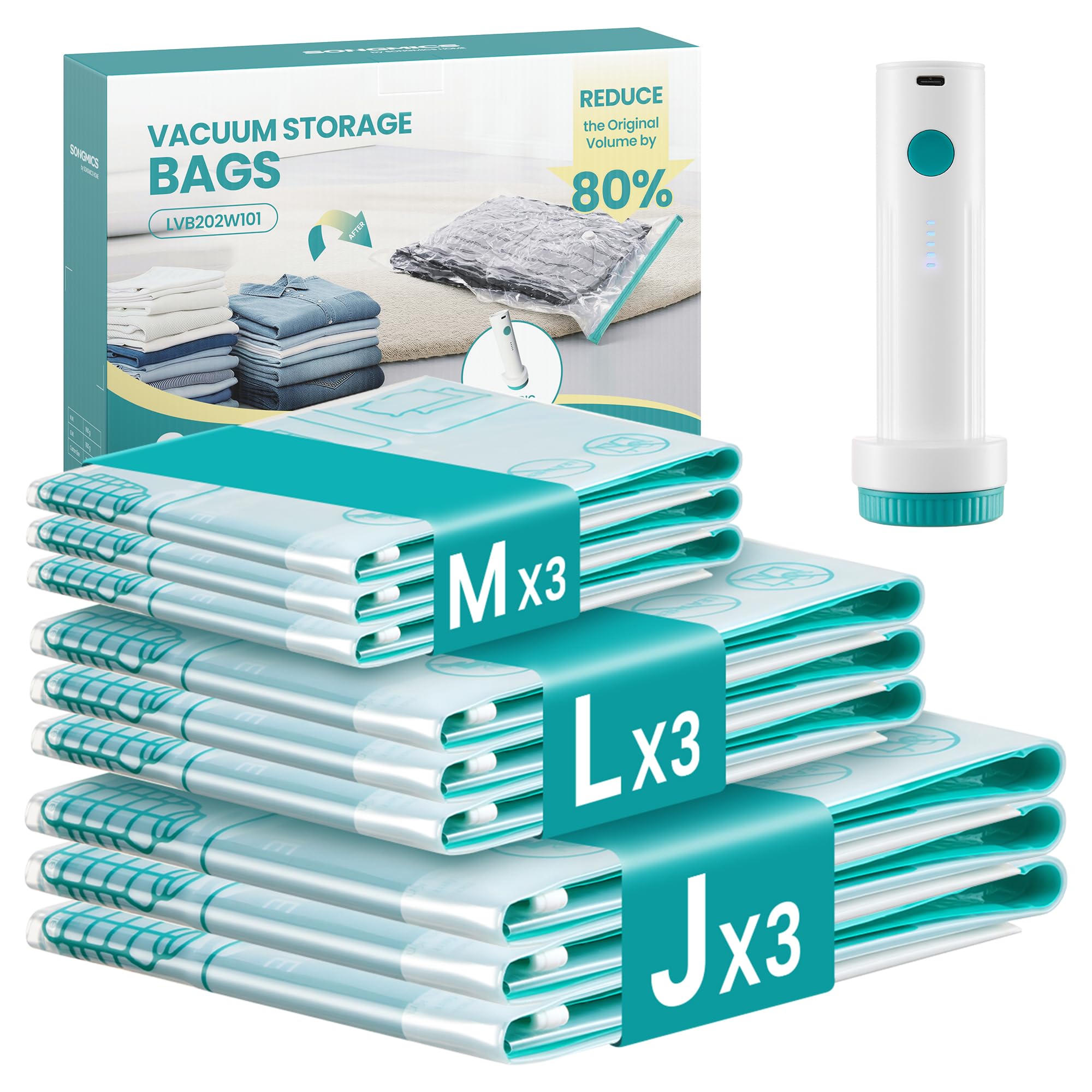 songmics-vakuumbeutel-15er-set-s-m-l-j-mit-elektrischer-usb-c-pumpe image 8