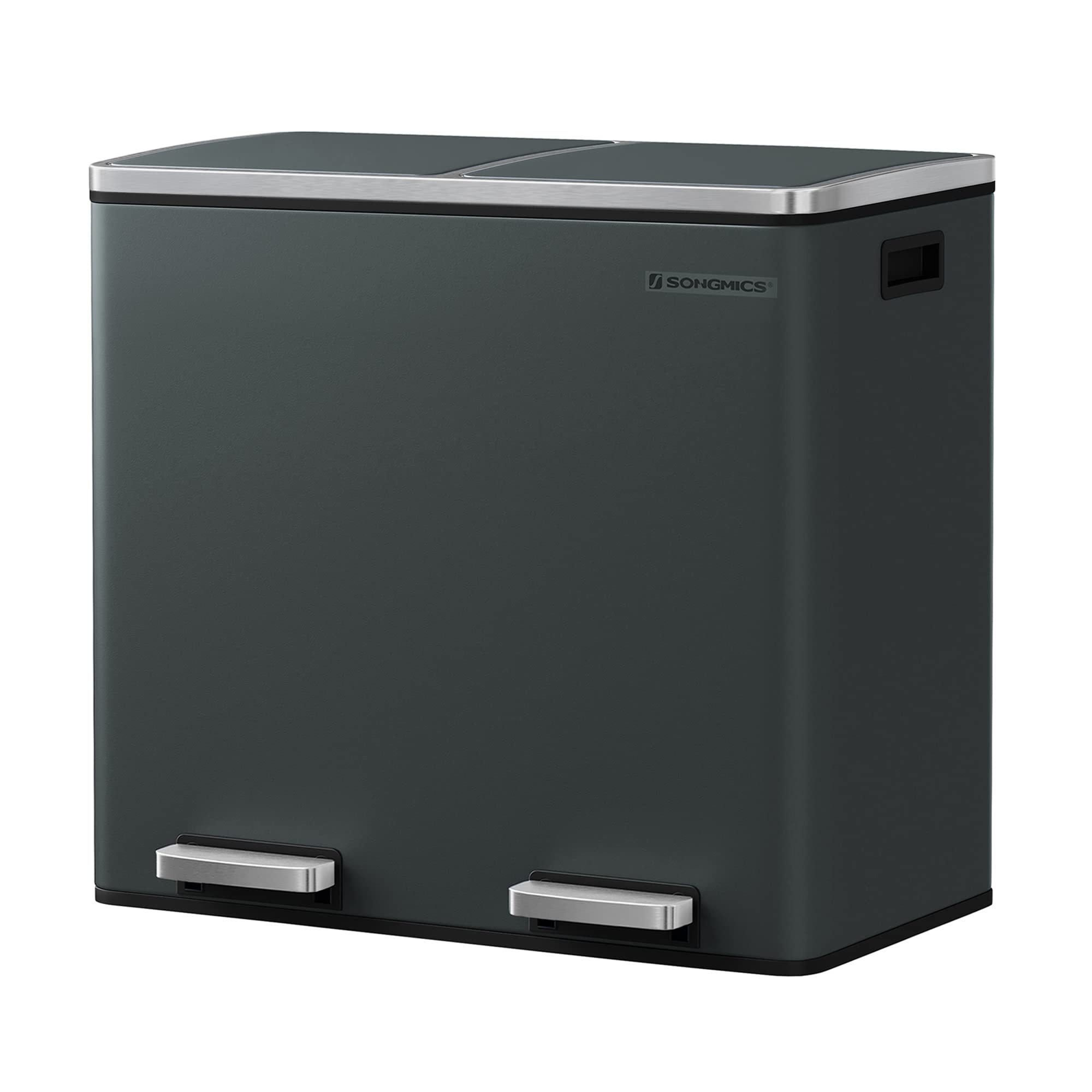 songmics-m-lleimer-48l-2x24l-trennsystem-pedal-softclose image 1