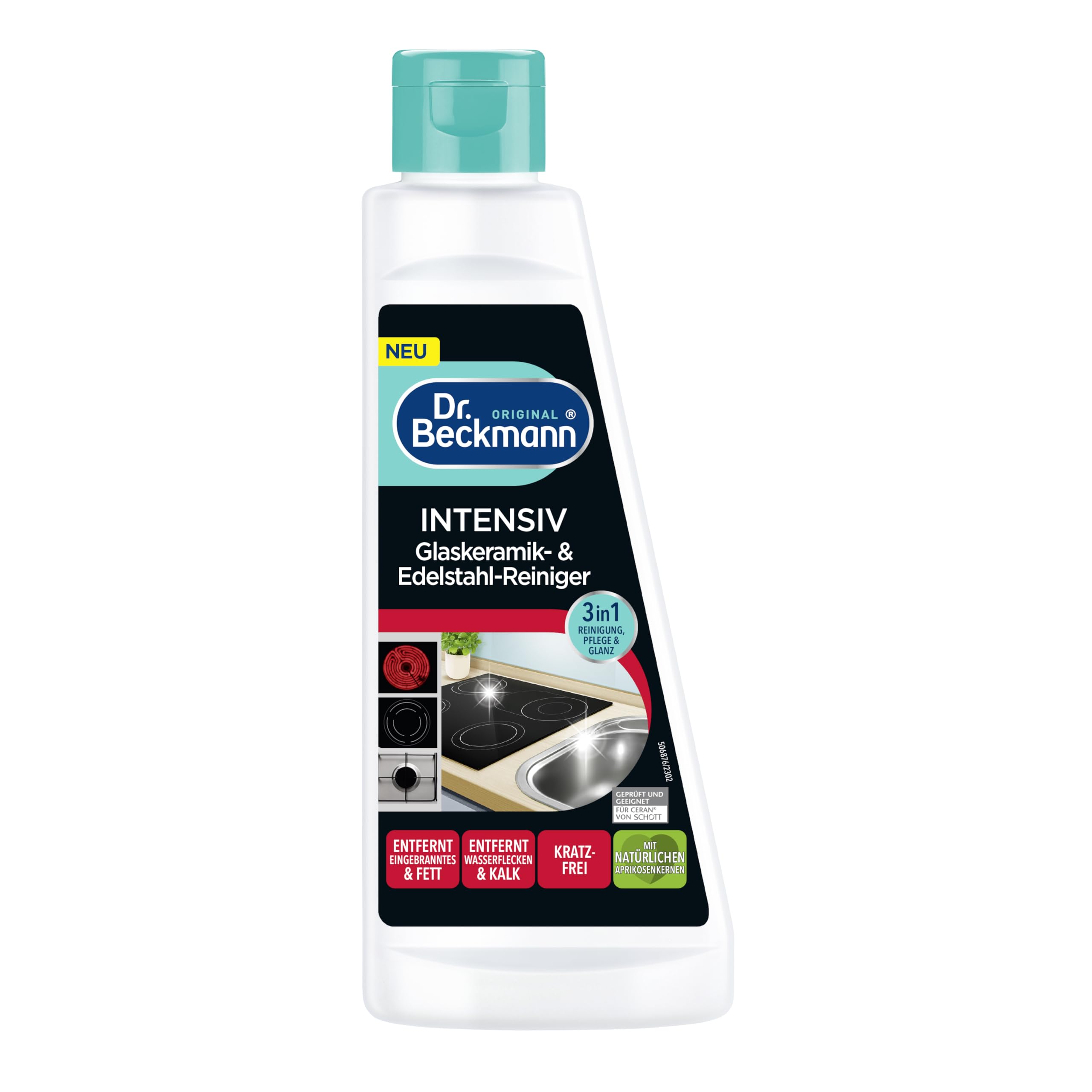 dr-beckmann-intensiv-glaskeramik-edelstahl-reiniger-250-ml-3in1 image 1