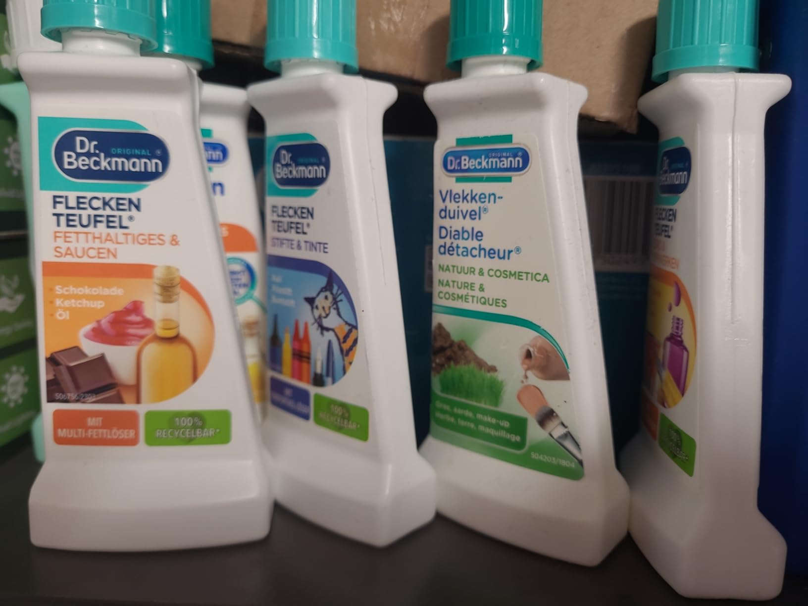 Schoko vom Kinderpulli entfernt