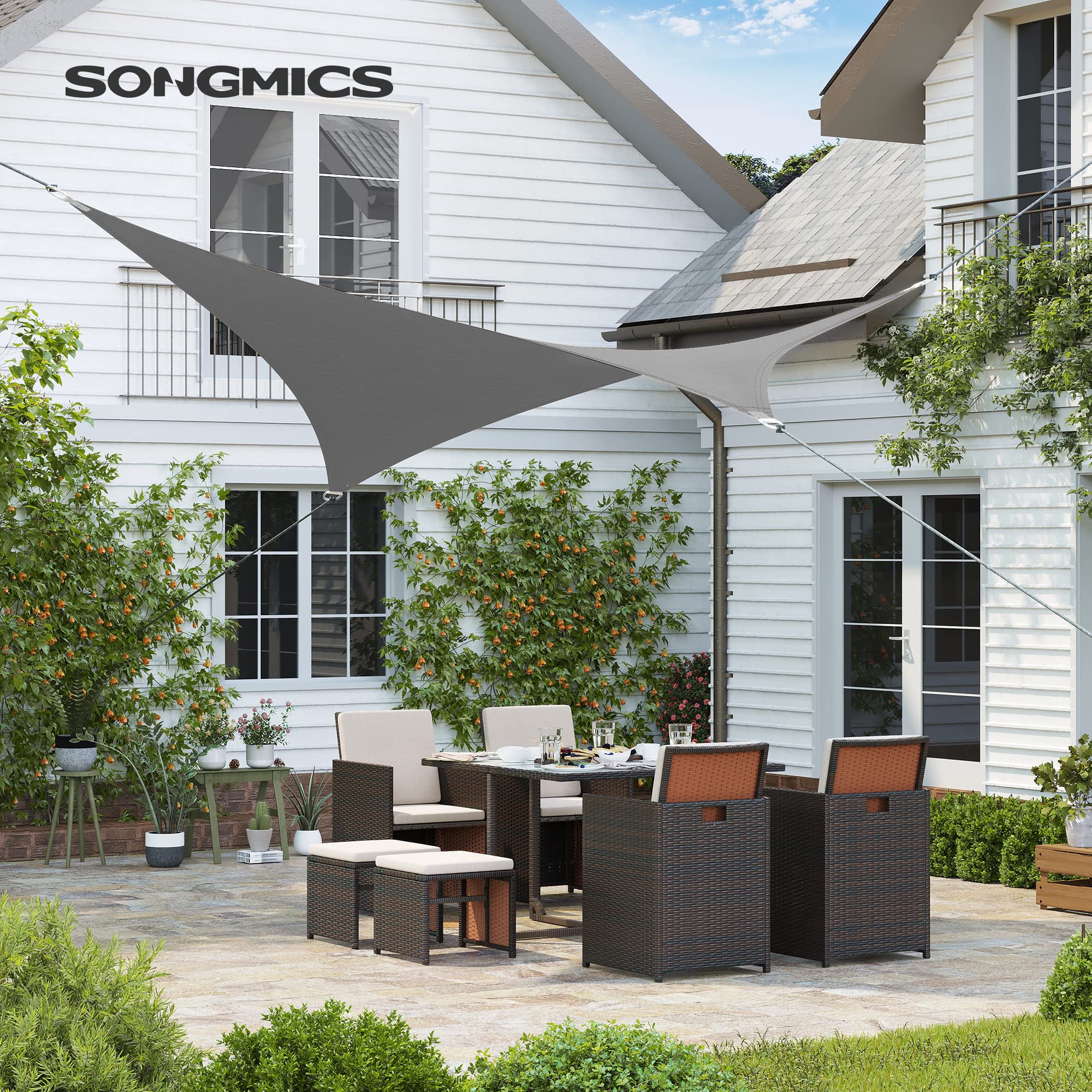 songmics-sonnensegel-3-7-x-3-7-m-hdpe-konkav-grau-gss002g02 image 2