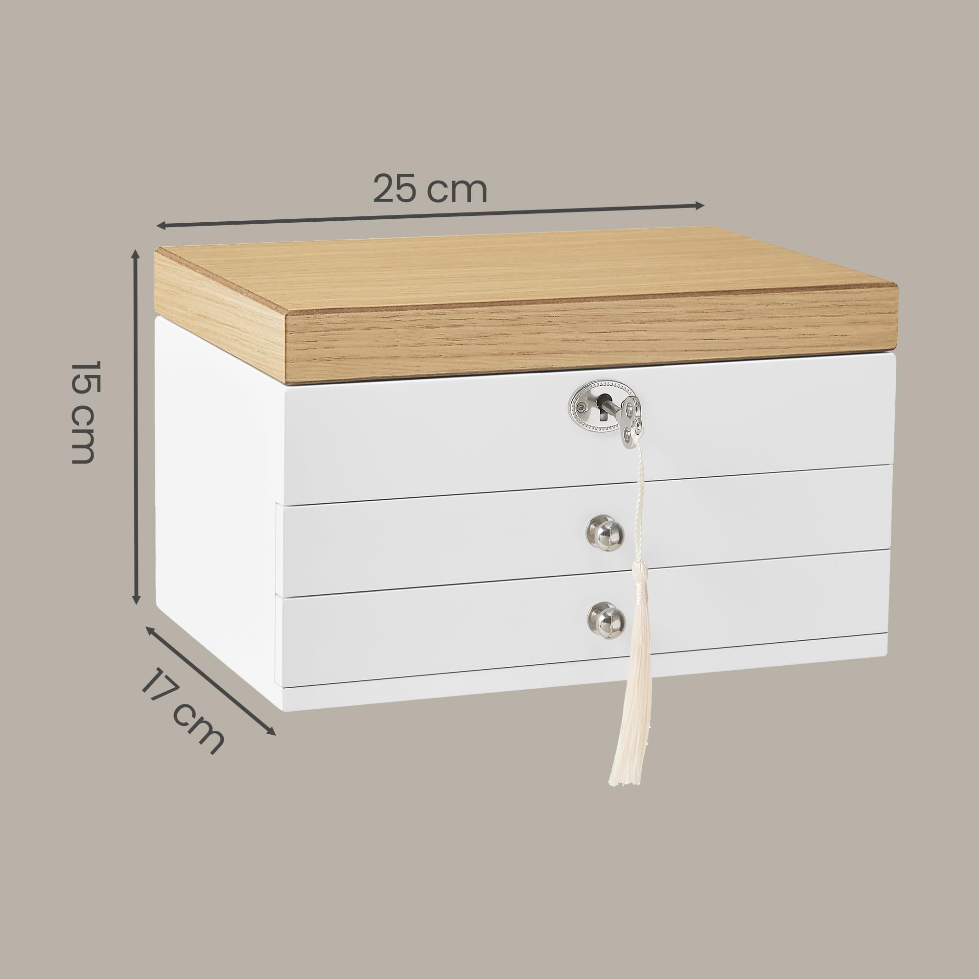songmics-schmuckk-stchen-jow15wn-wei-holzfarben-3-ebenen-mit-spiegel image 3