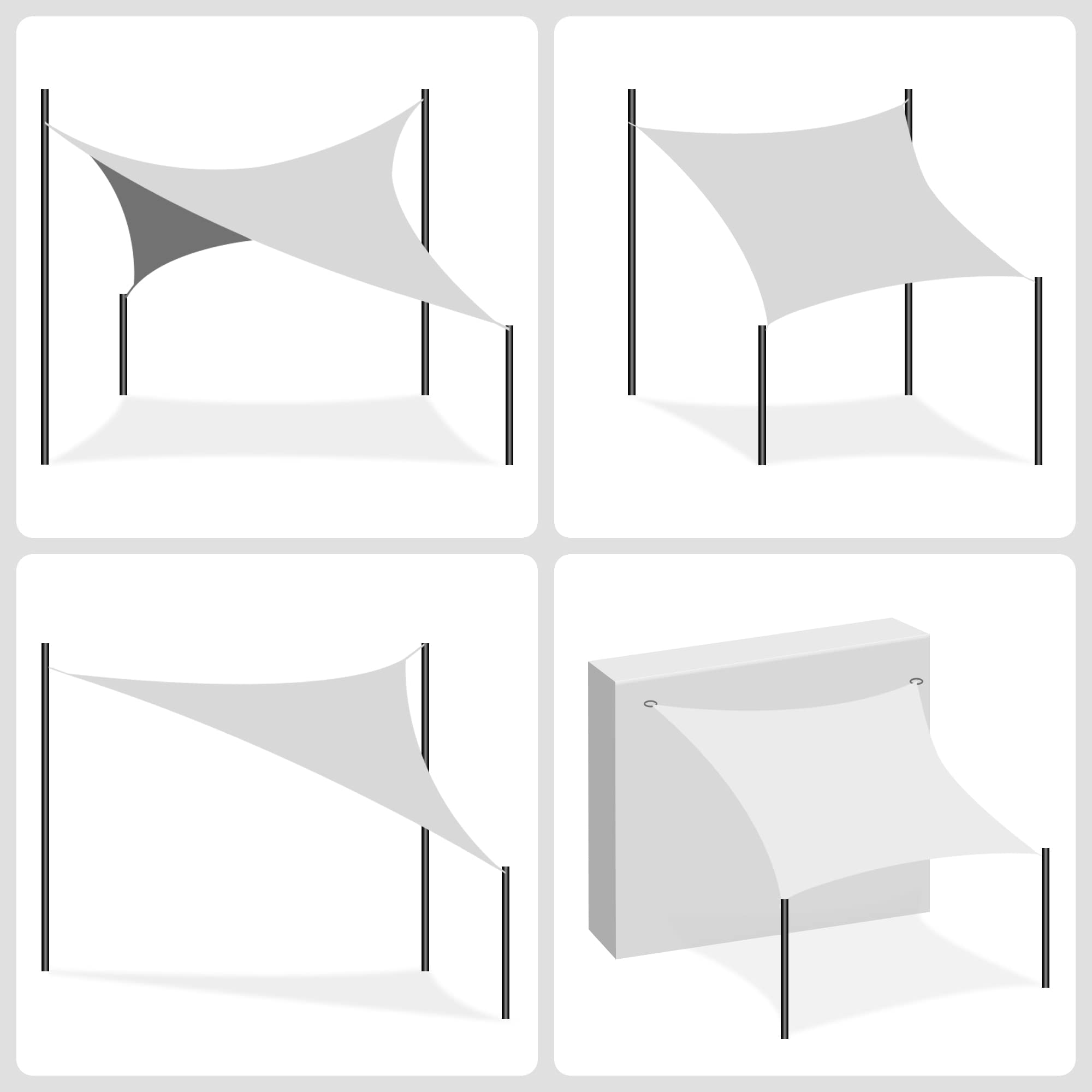 songmics-sonnensegel-4-9-x-3-7-m-konkav-grau-gss003g02 image 6