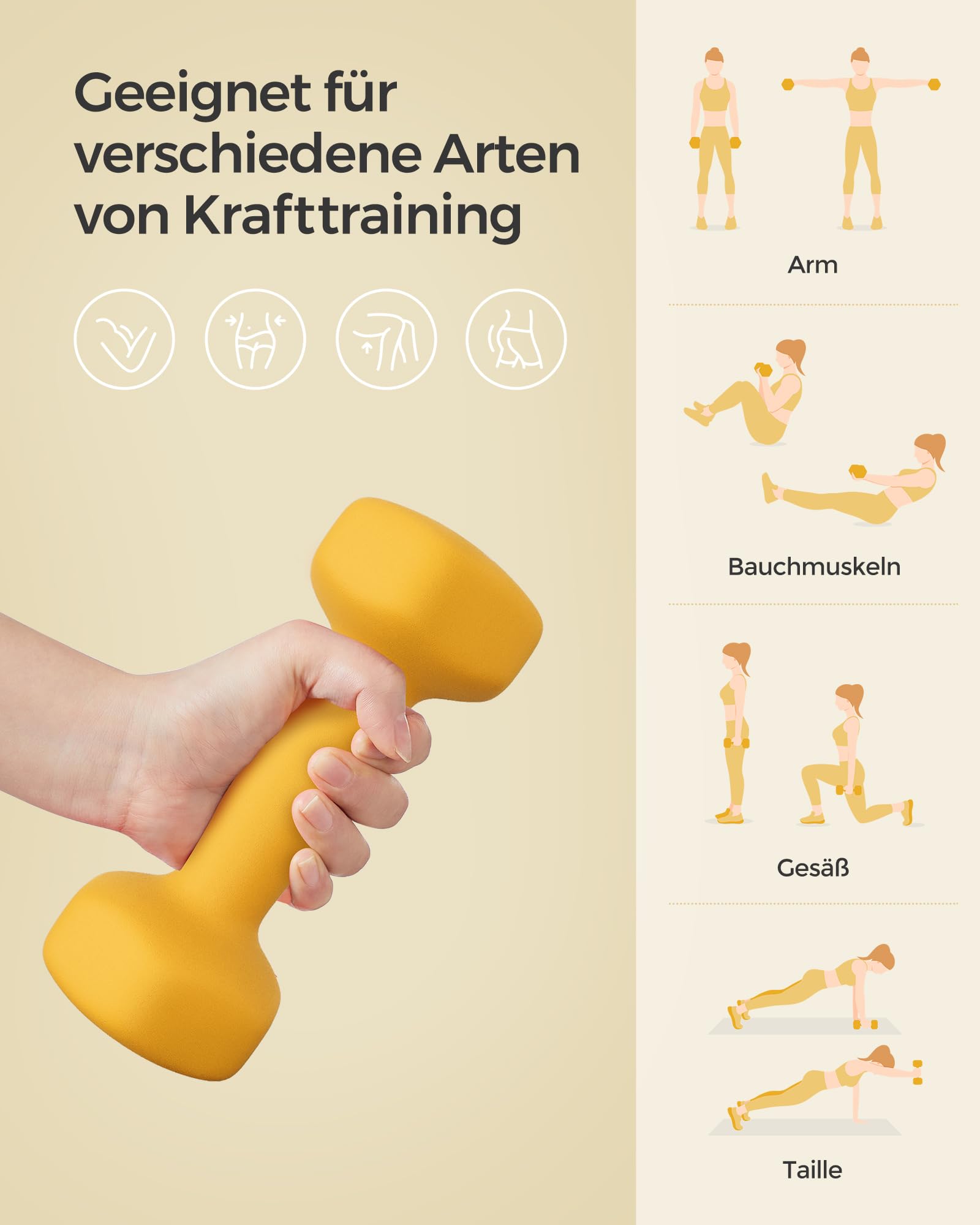 songmics-hexagon-hanteln-2er-set-neopren-kurzhanteln-krafttraining image 4