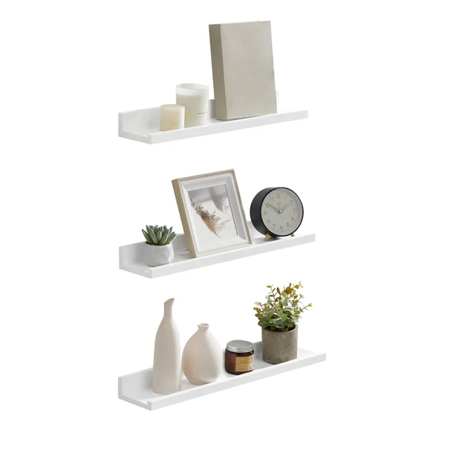 songmics-custos-wandregal-3er-set-38-cm-wei-hochglanz-lws38wtv2 image 1