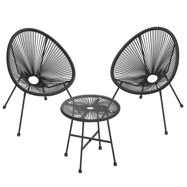 songmics-ggf013b02-balkonm-bel-set-3-teilig-acapulco-sitzgruppe-mit-glastisch-sc image 1