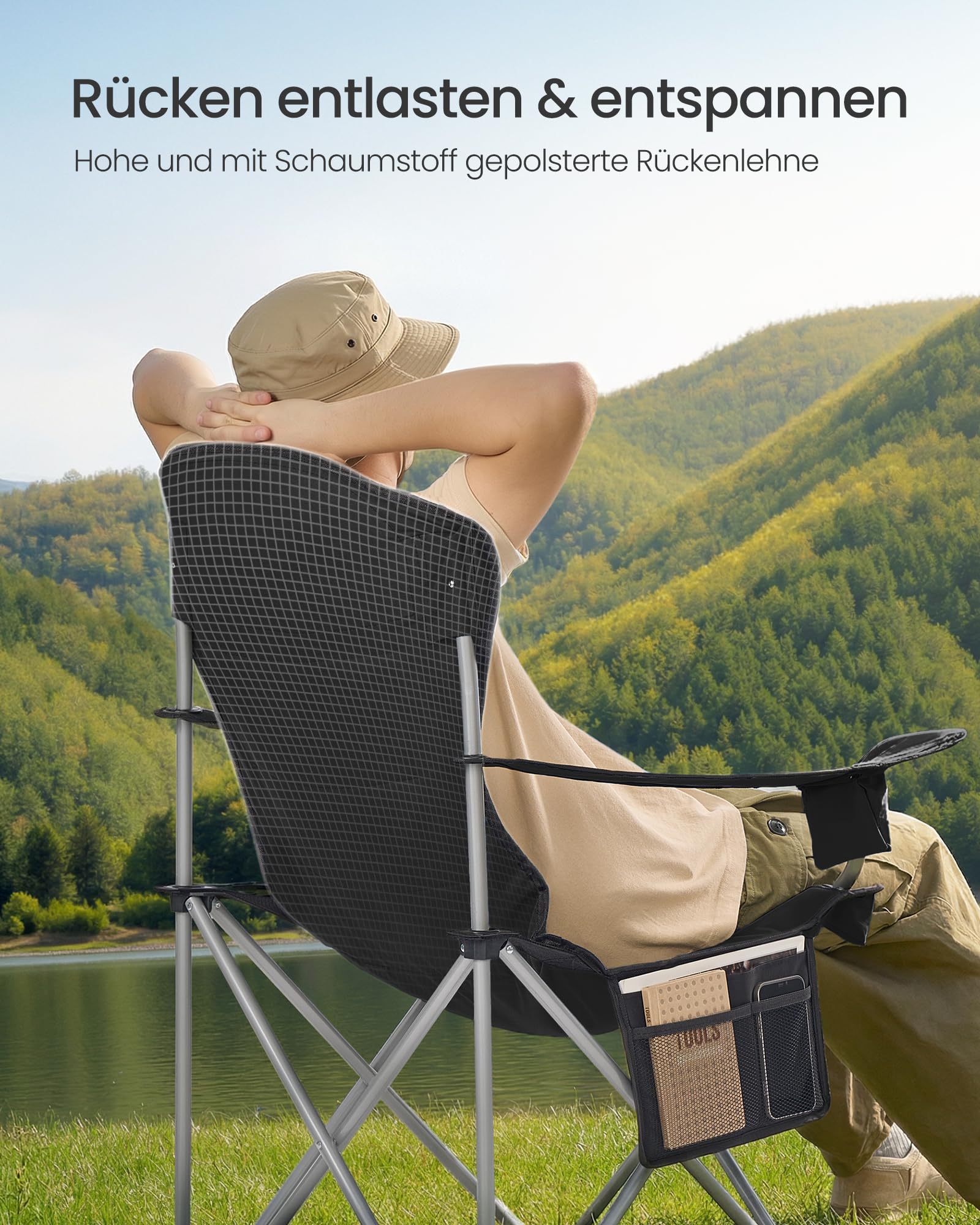 songmics-gcb005bh01-campingstuhl-klappbar-schwarz-grau-mit-getr-nkehalter image 5