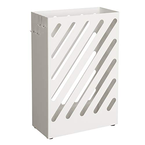 songmics-regenschirmst-nder-rechteckig-metall-wei-mit-haken-luc03wt image 8