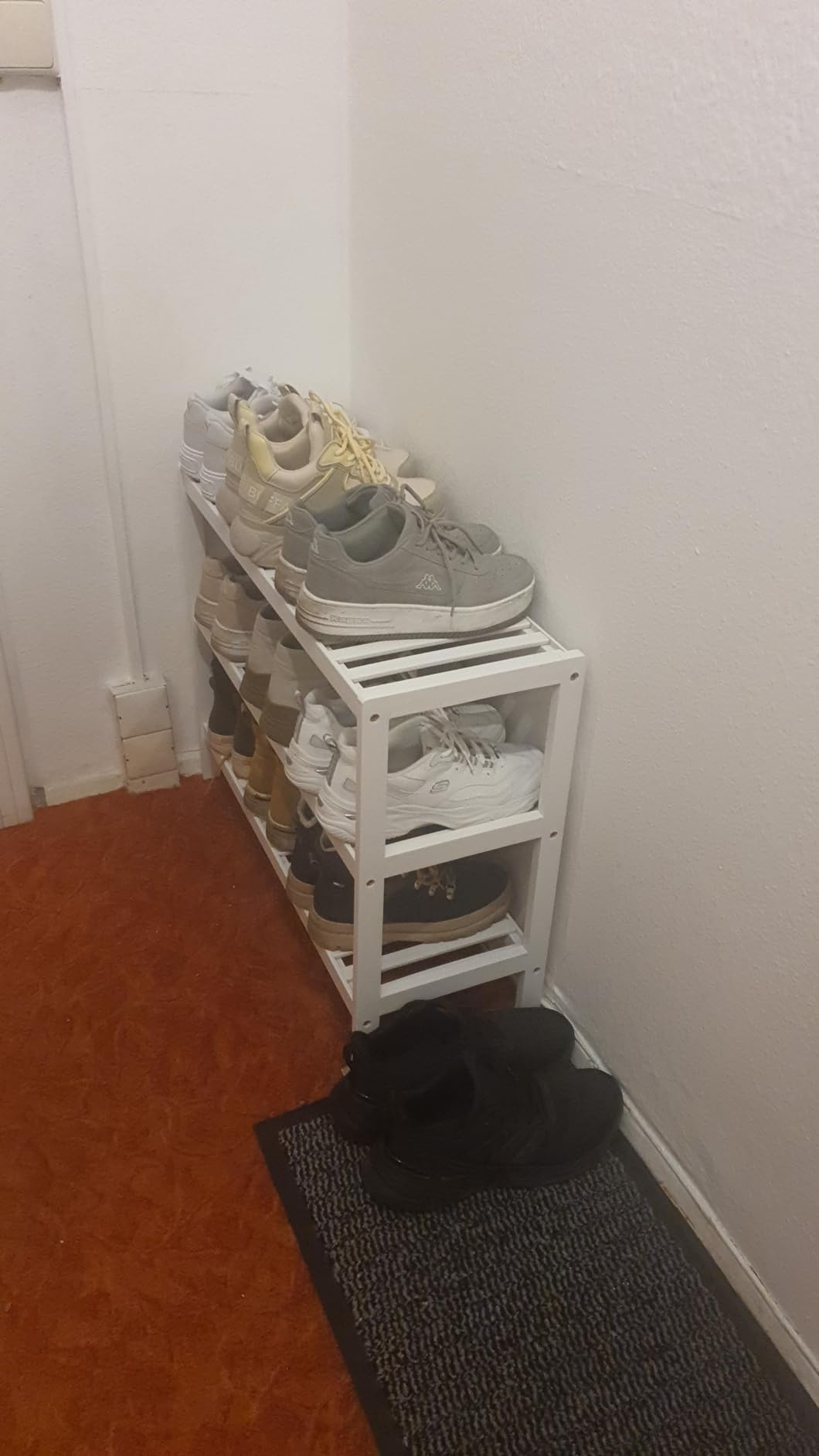 Schön, aber eine Leiste war schief gebohrt