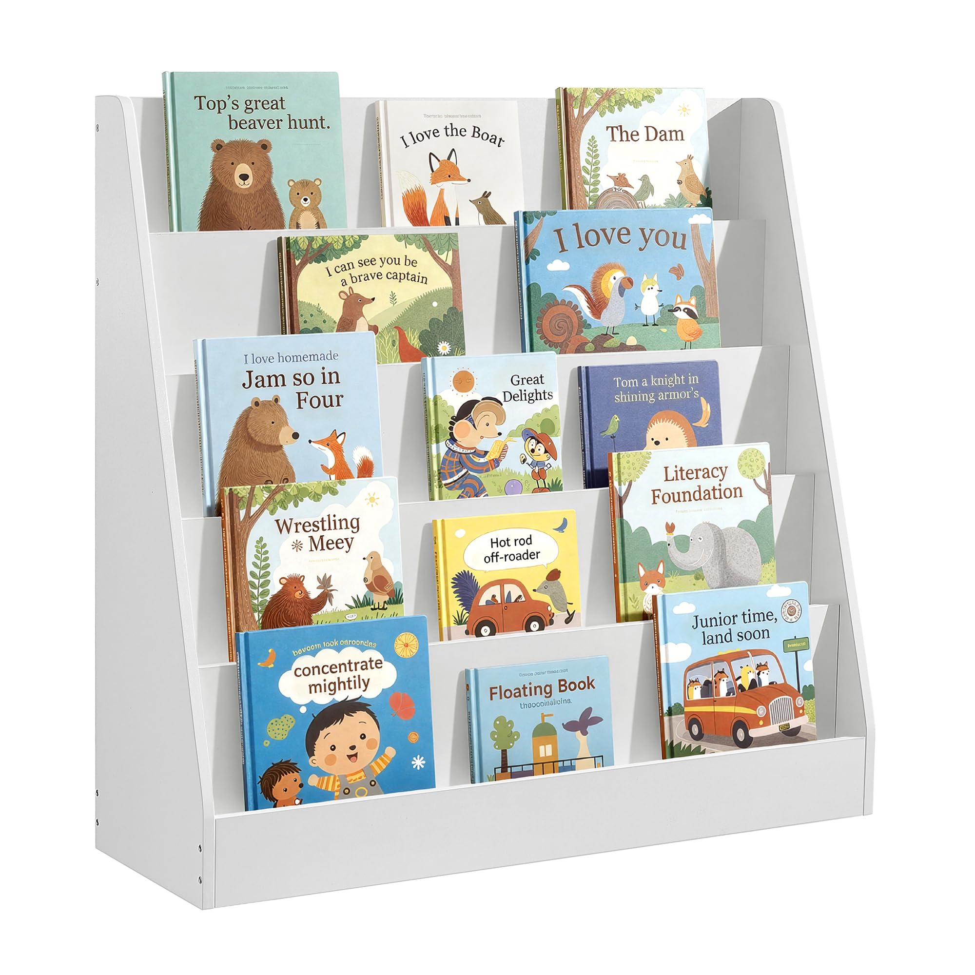songmics-kinder-b-cherregal-custos-5-ebenen-103-6x30x80-cm-wei image 8