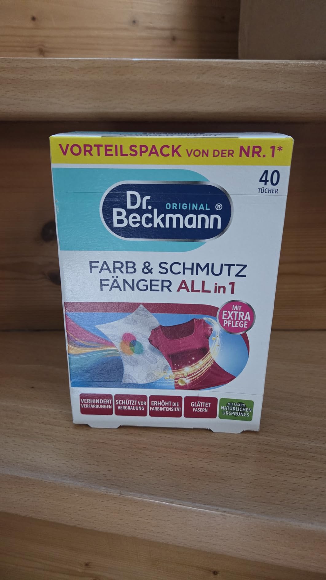 Endlich bunt zusammen waschen