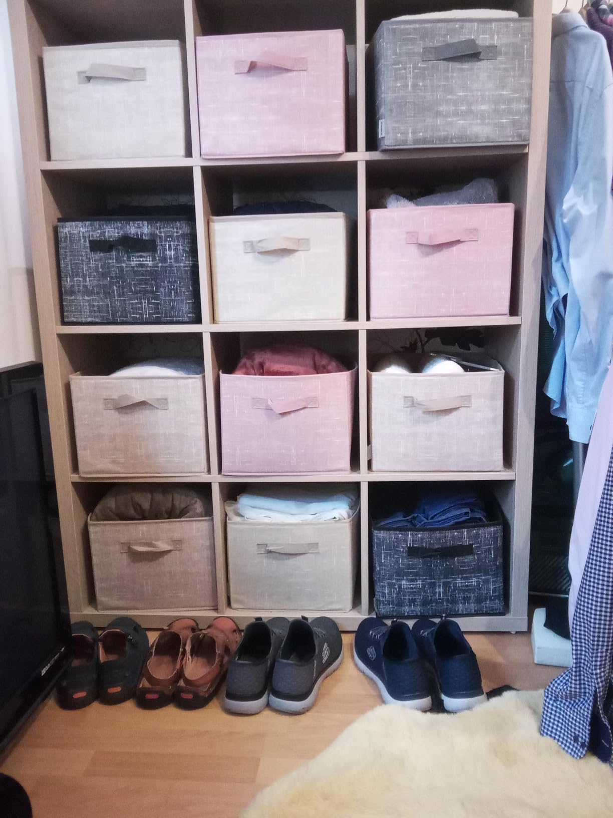 Eine Box naht unsauber