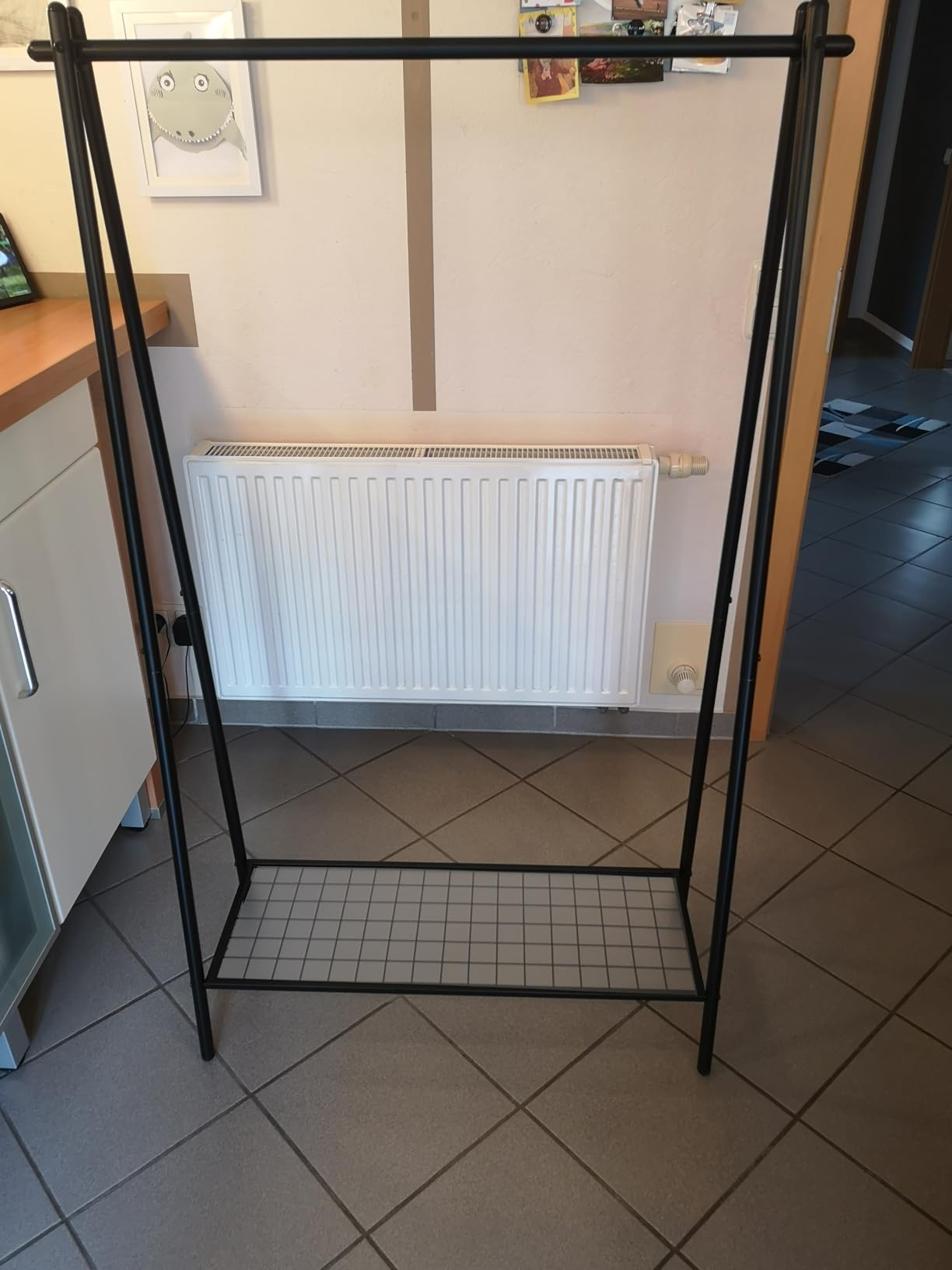 Eine Stange war verbogen