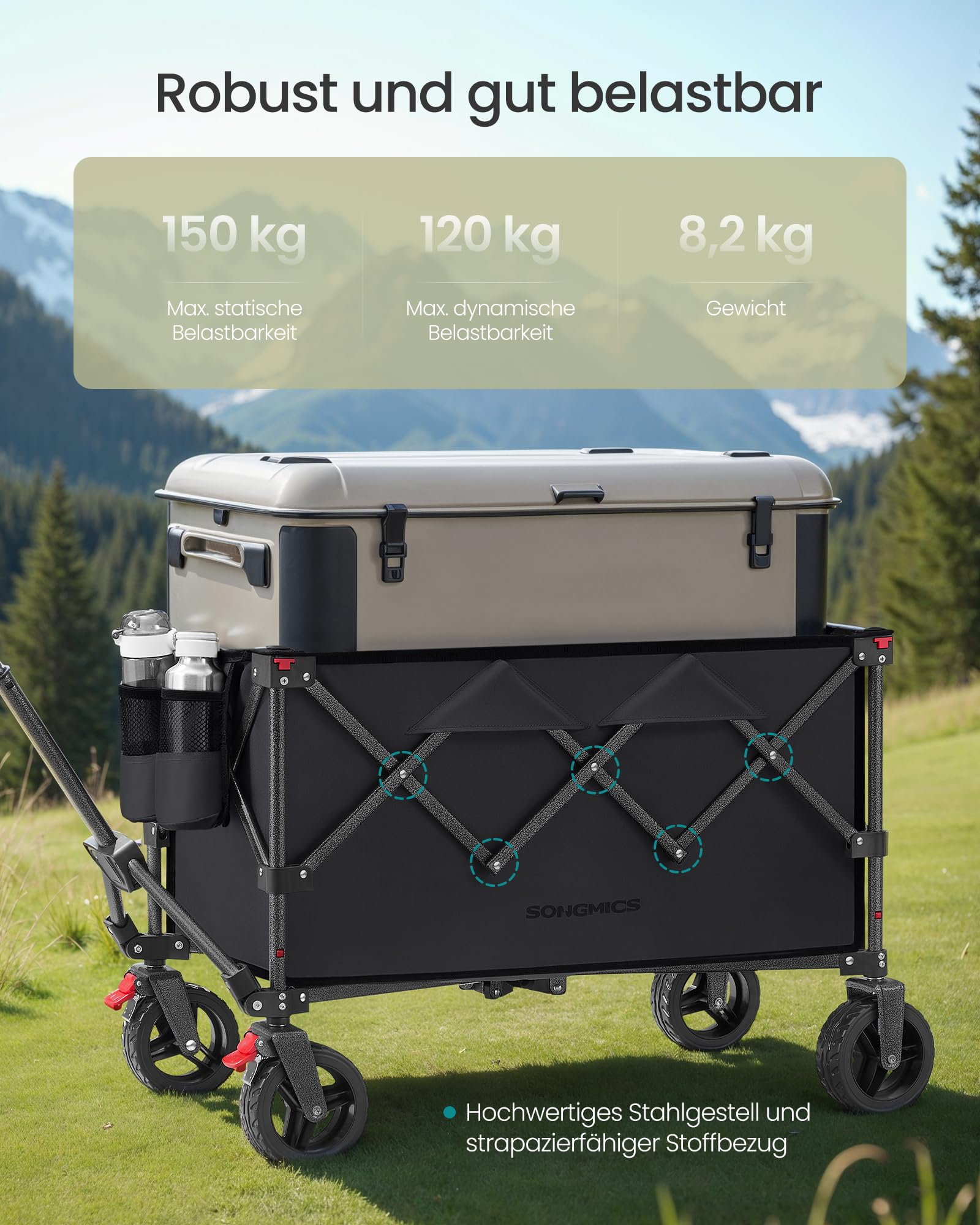 songmics-bollerwagen-gfw115b01-faltbar-150-l-bis-150-kg-tintenschwarz image 6