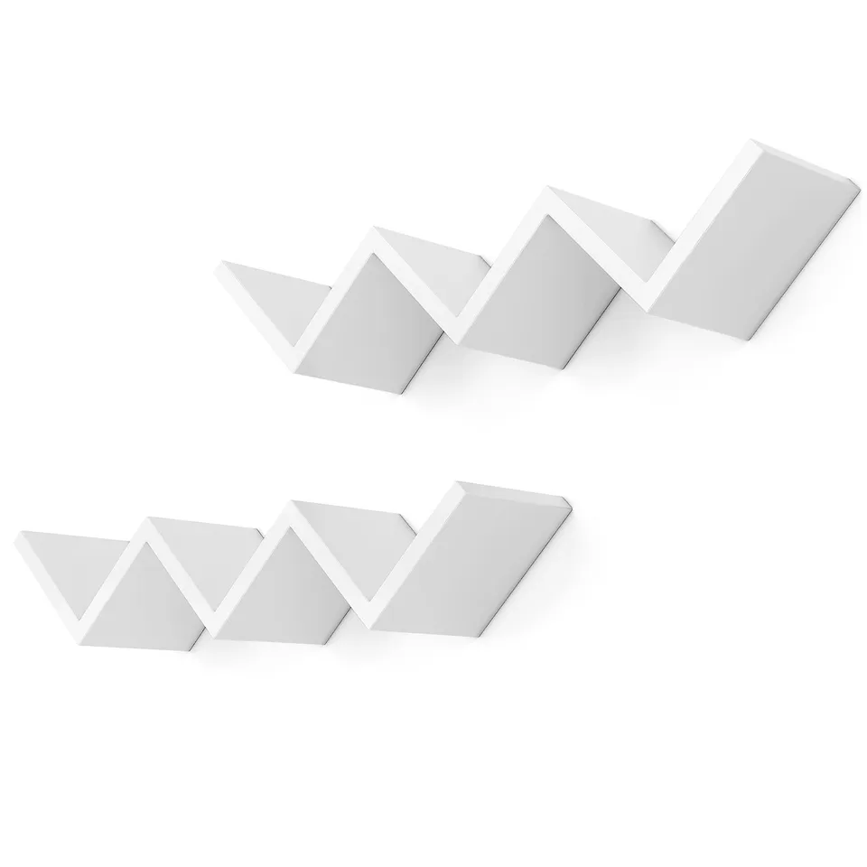 songmics-wandregal-f-r-cds-und-b-cher-2er-set-lws67w-wei-retro image 1