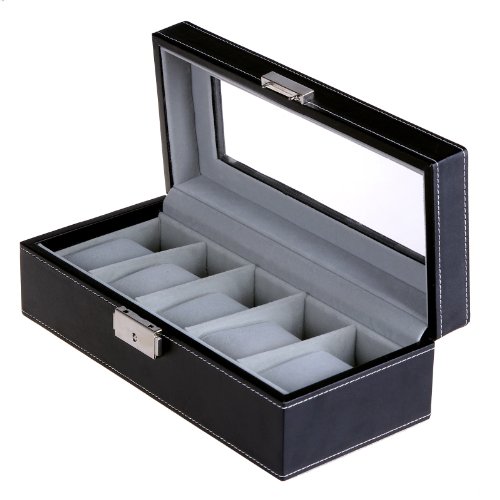 songmics-uhrenbox-5-f-cher-glasdeckel-jwb05b image 8