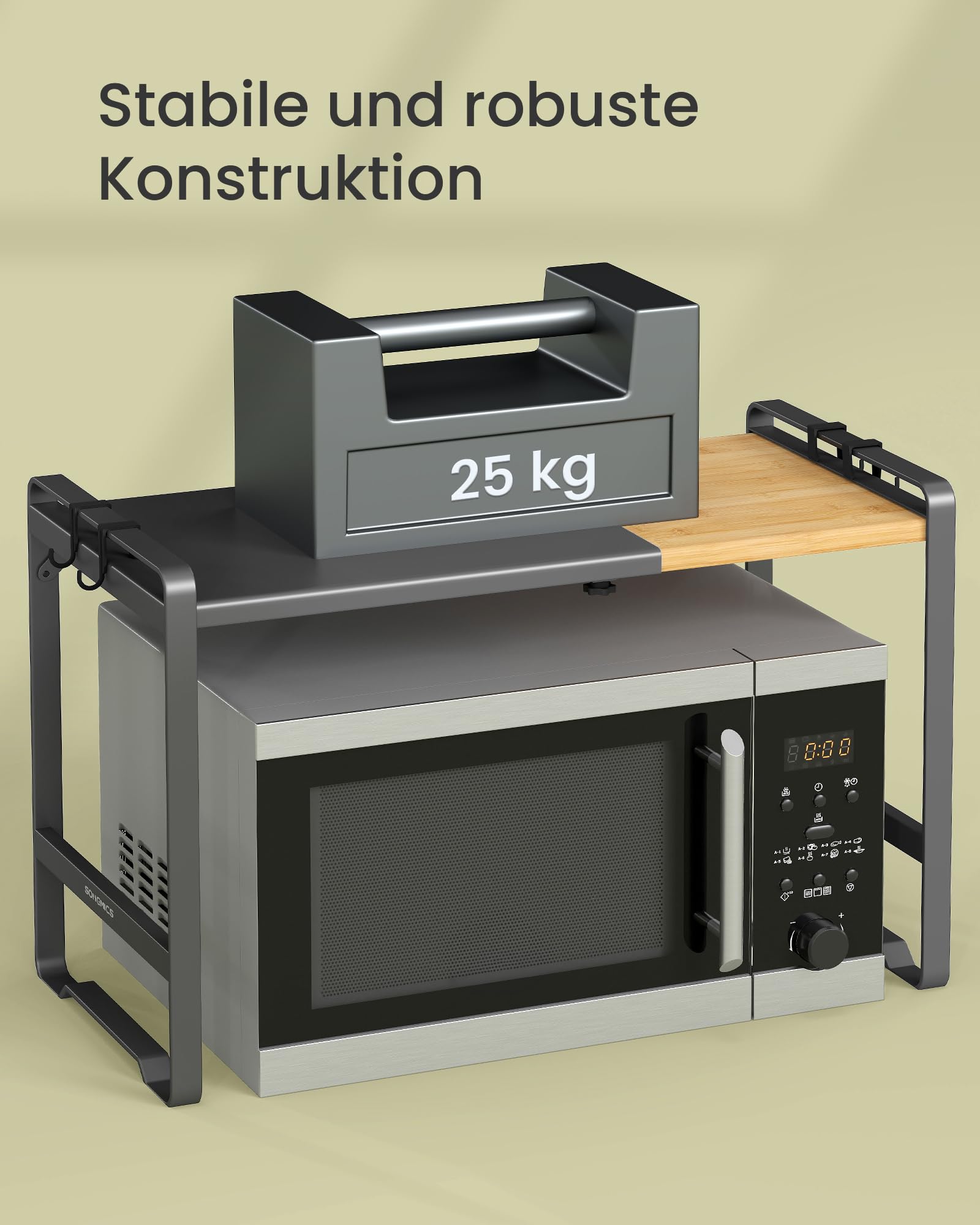 songmics-mikrowellen-regal-kcs060b01-erweiterbar-stahl-bambus image 5