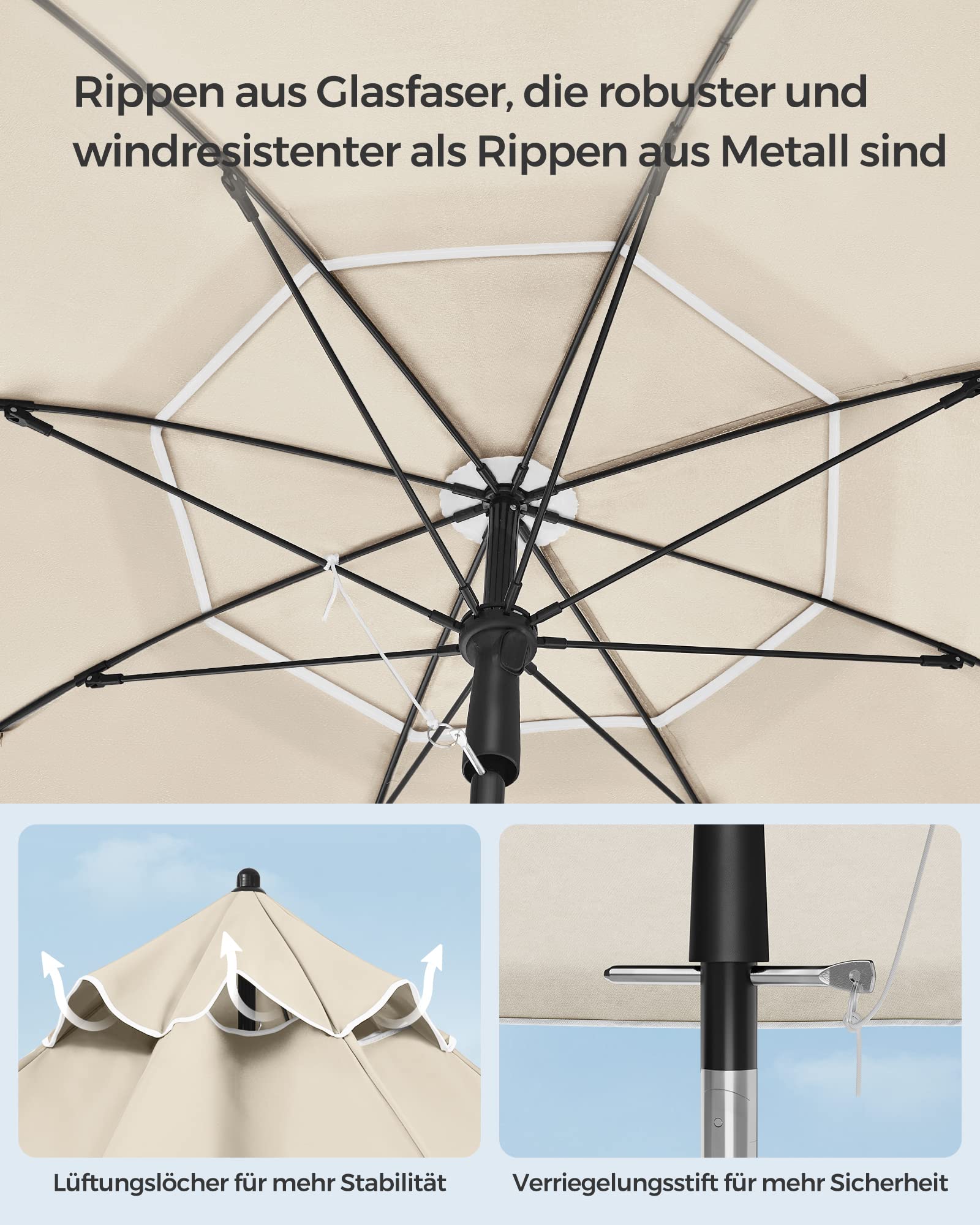 songmics-gpu65wtv1-sonnenschirm-200-cm-upf-50-knickbar-beige image 6