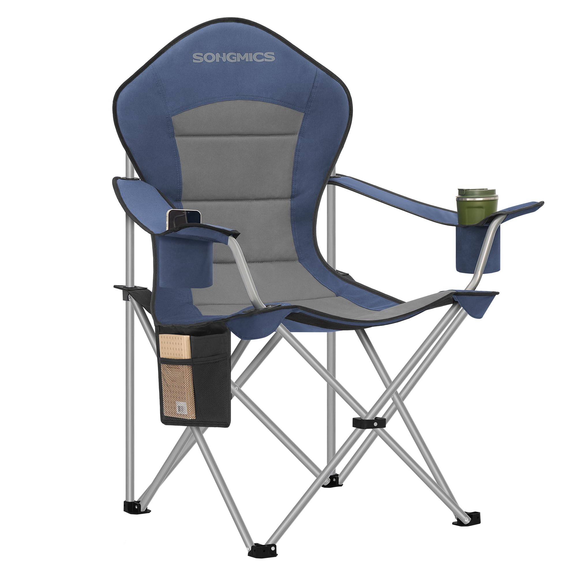 songmics-gcb005bh01-campingstuhl-klappbar-schwarz-grau-mit-getr-nkehalter image 8