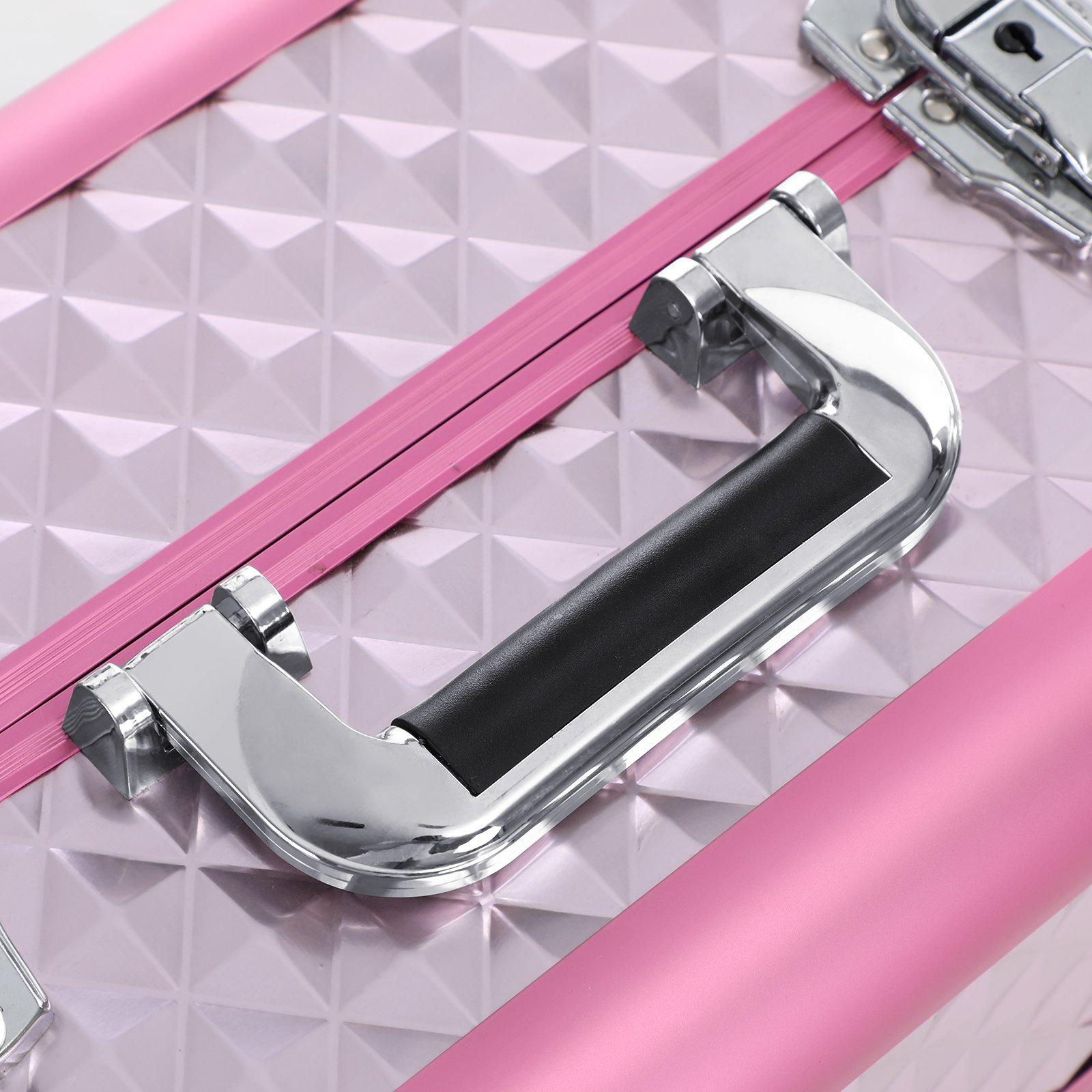 songmics-kosmetikkoffer-jbc319p-pink-silber-36-x-28-x-23-cm-mit-f-chern image 7