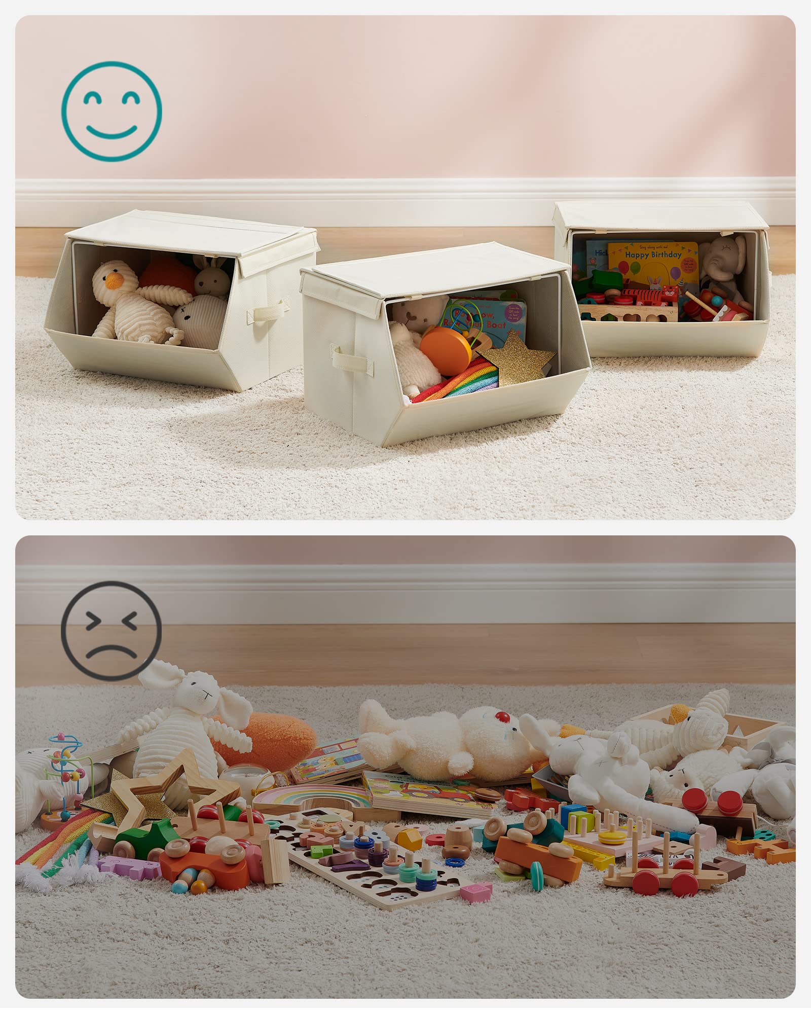 songmics-aufbewahrungsbox-kinder-rlb700m01-3er-set-weltraum-beige image 8