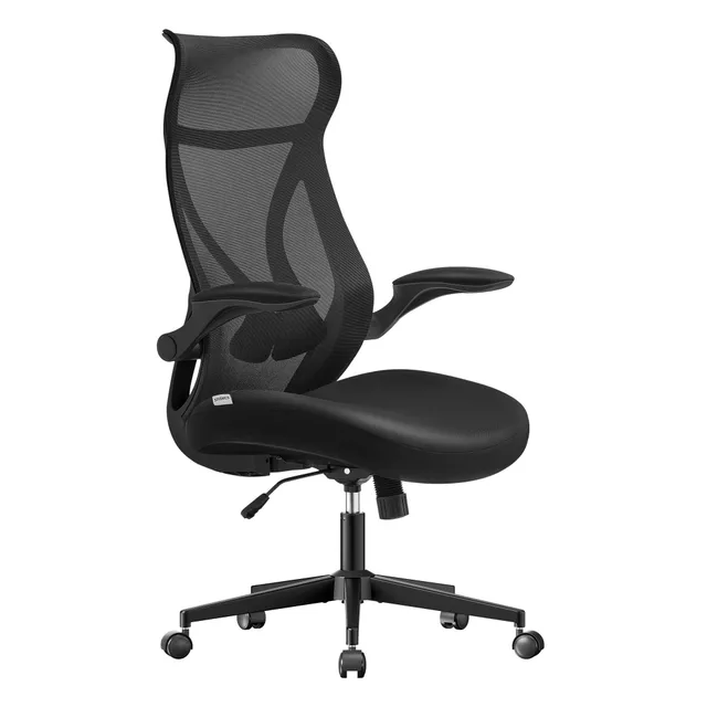 songmics-b-rostuhl-obn088b01-ergonomischer-drehstuhl-tintenschwarz-bis-150-kg image 1