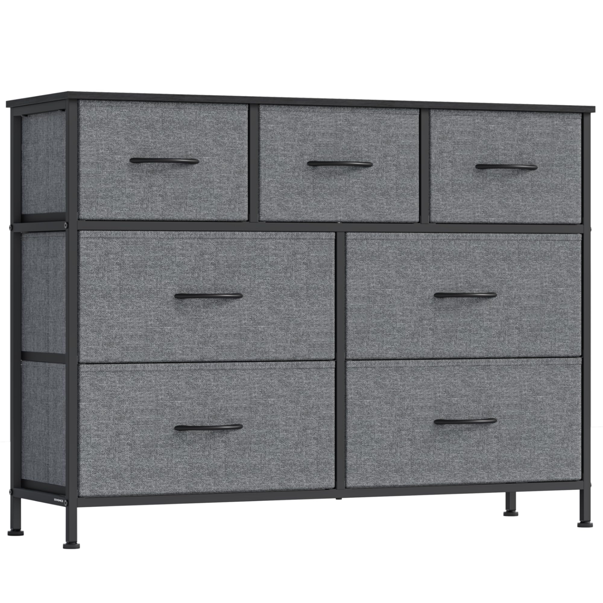 songmics-bellah-lgs323wh01-kommode-7-schubladen-wolkenwei-schneewei image 8