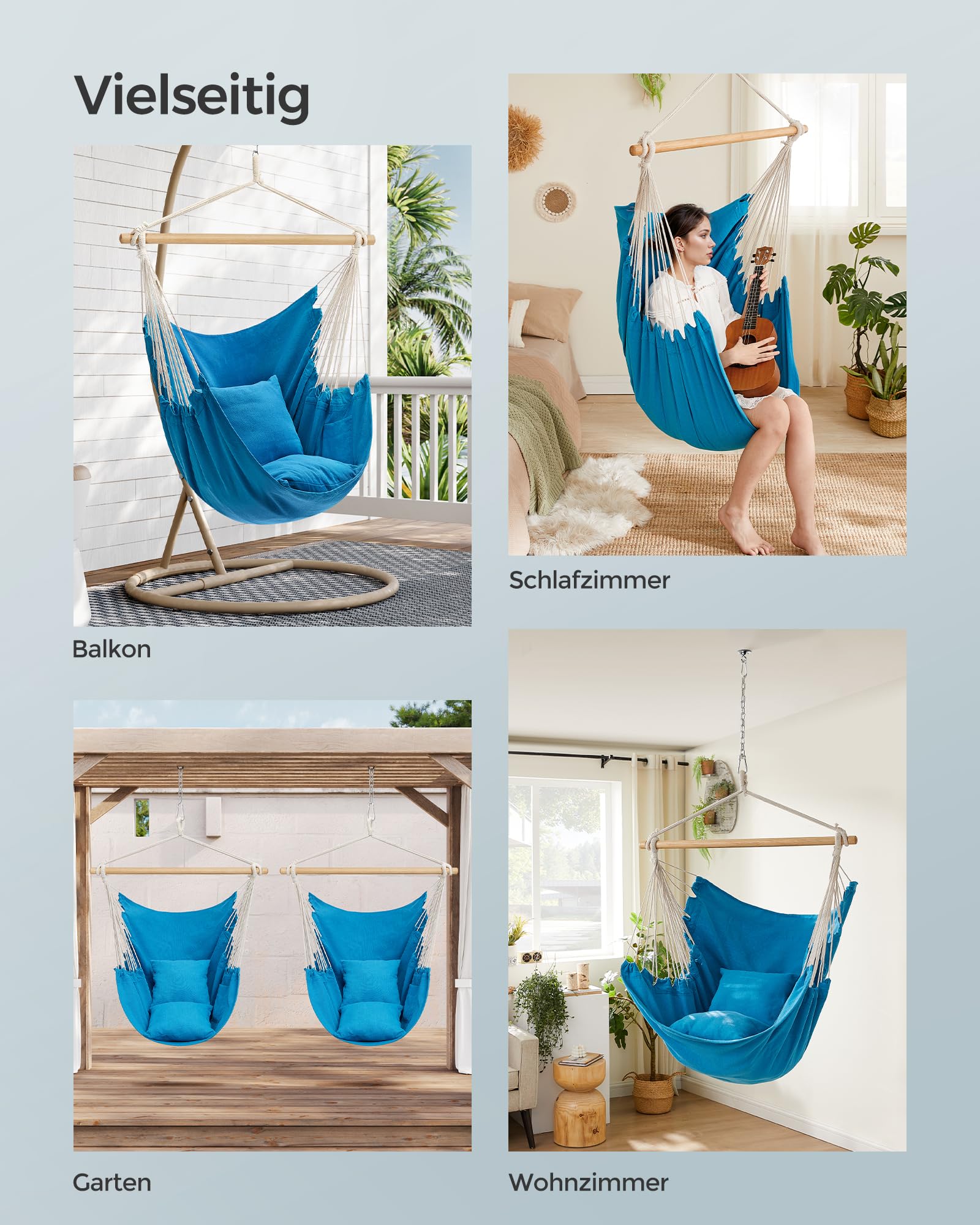 songmics-h-ngesessel-gdc187q01-h-ngestuhl-meerblau-mit-2-kissen image 6