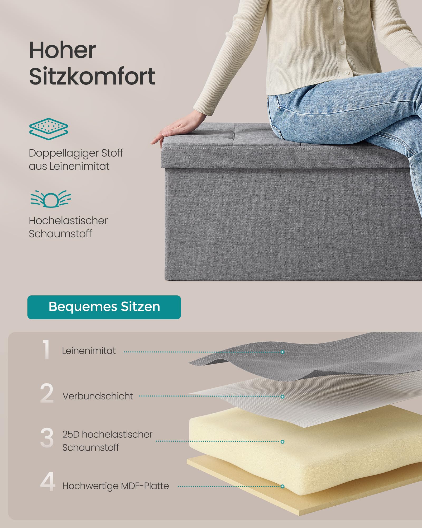 songmics-sitzhocker-mit-stauraum-lsf47g-76-x-38-x-38-cm-89-l-bis-300-kg-aschgrau image 6