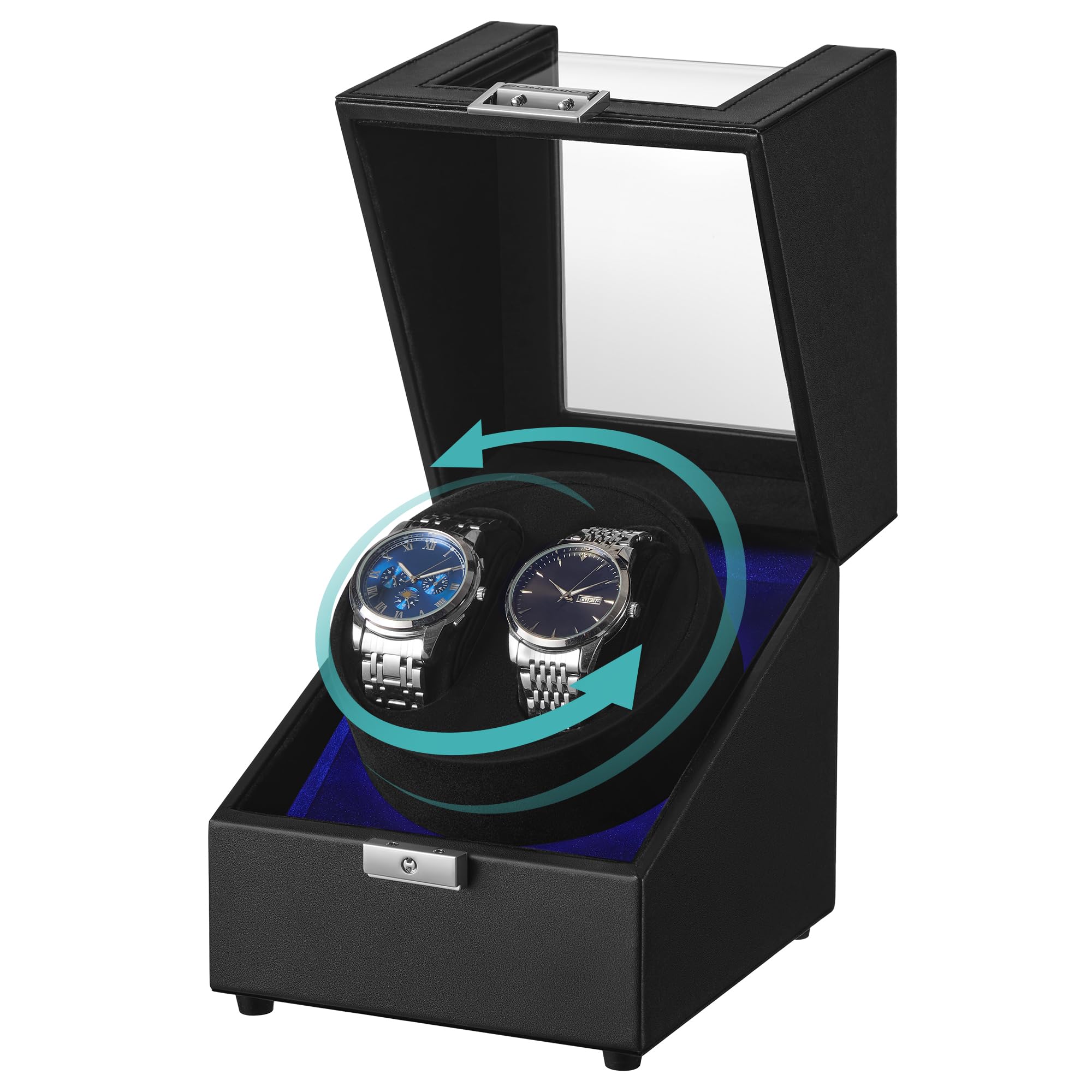 songmics-uhrenbeweger-jwb030b01-f-r-1-uhr-automatik-led-schwarz image 7