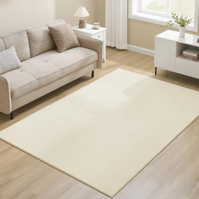 songmics-teppich-tar013lz02-160-x-230-cm-maschinenwaschbar-cappuccinobeige image 1
