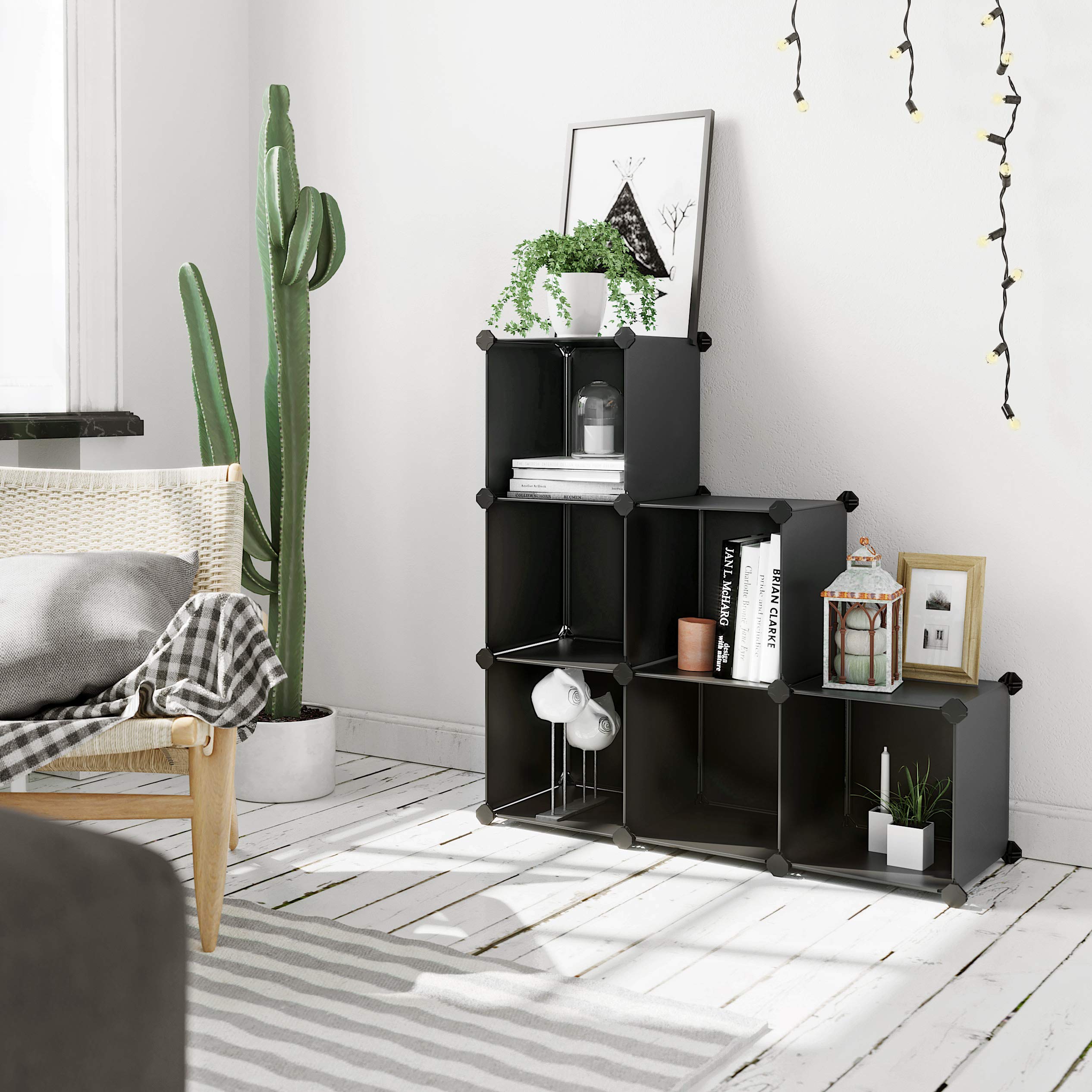 songmics-steckregal-diy-w-rfelregal-6-f-cher-lpc112-schwarz-93x31x93-cm image 4