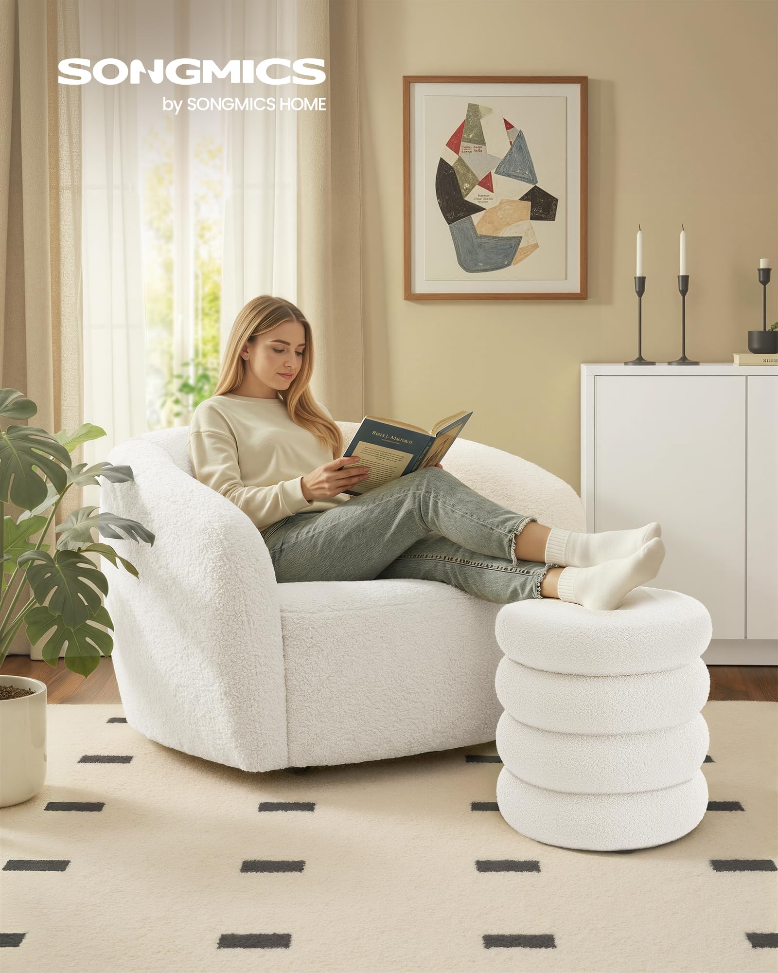 songmics-schminkhocker-rund-mit-stauraum-teddyfleece-43-x-47-cm image 3