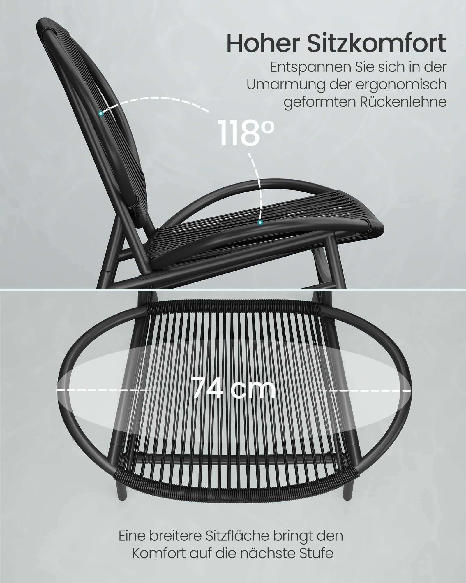 songmics-balkonm-bel-ggf021b01-3er-set-pe-polyrattan-mit-tisch-2-st-hle-tinten-s image 3