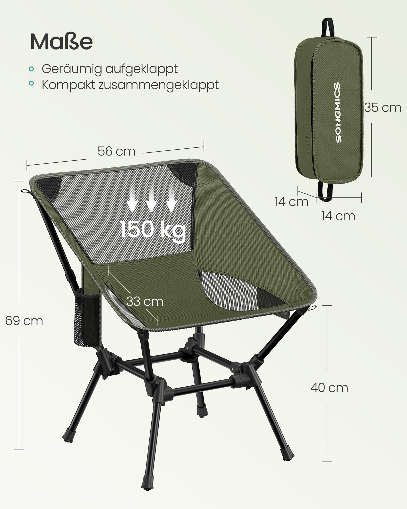 songmics-campingstuhl-klappbar-h-henverstellbar-stahl-bis-150-kg-mit-2-seitentas image 3
