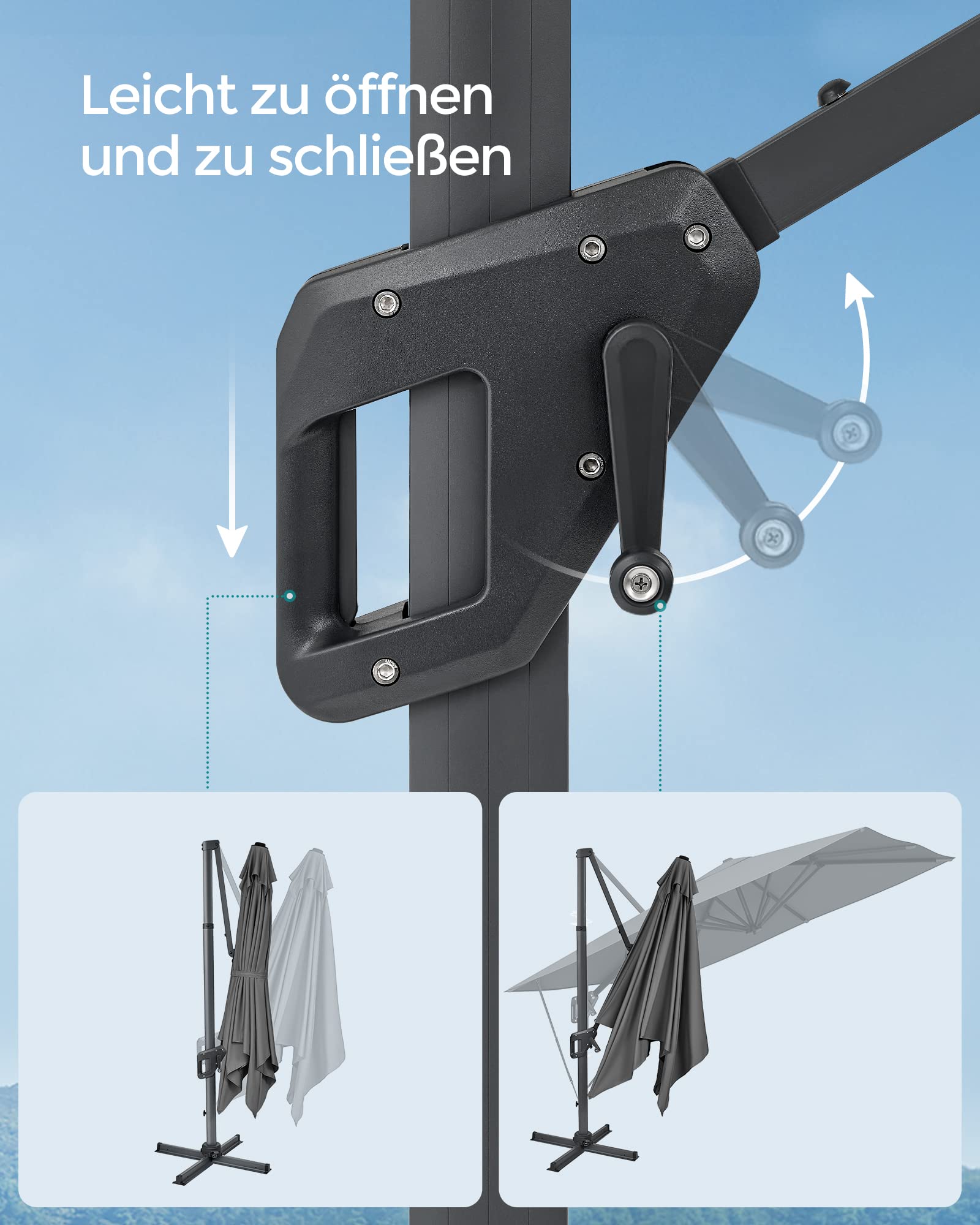 songmics-ampelschirm-sonnenschirm-290-x-290-cm-upf-50-rauchgrau-gpu039g01 image 8