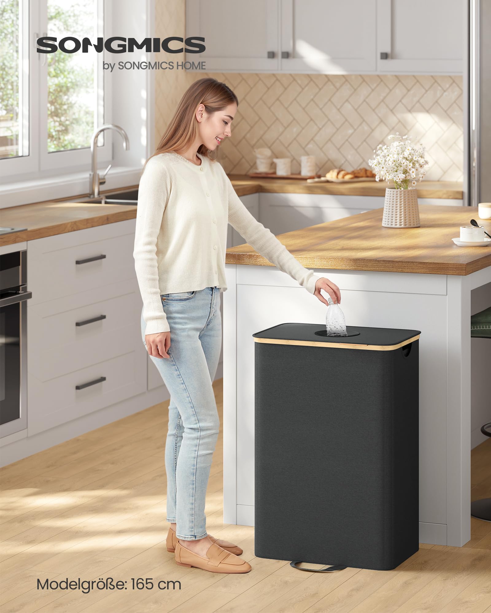 songmics-pfandflaschen-sammelbeh-lter-95-liter-flaschensammler-leergut image 2