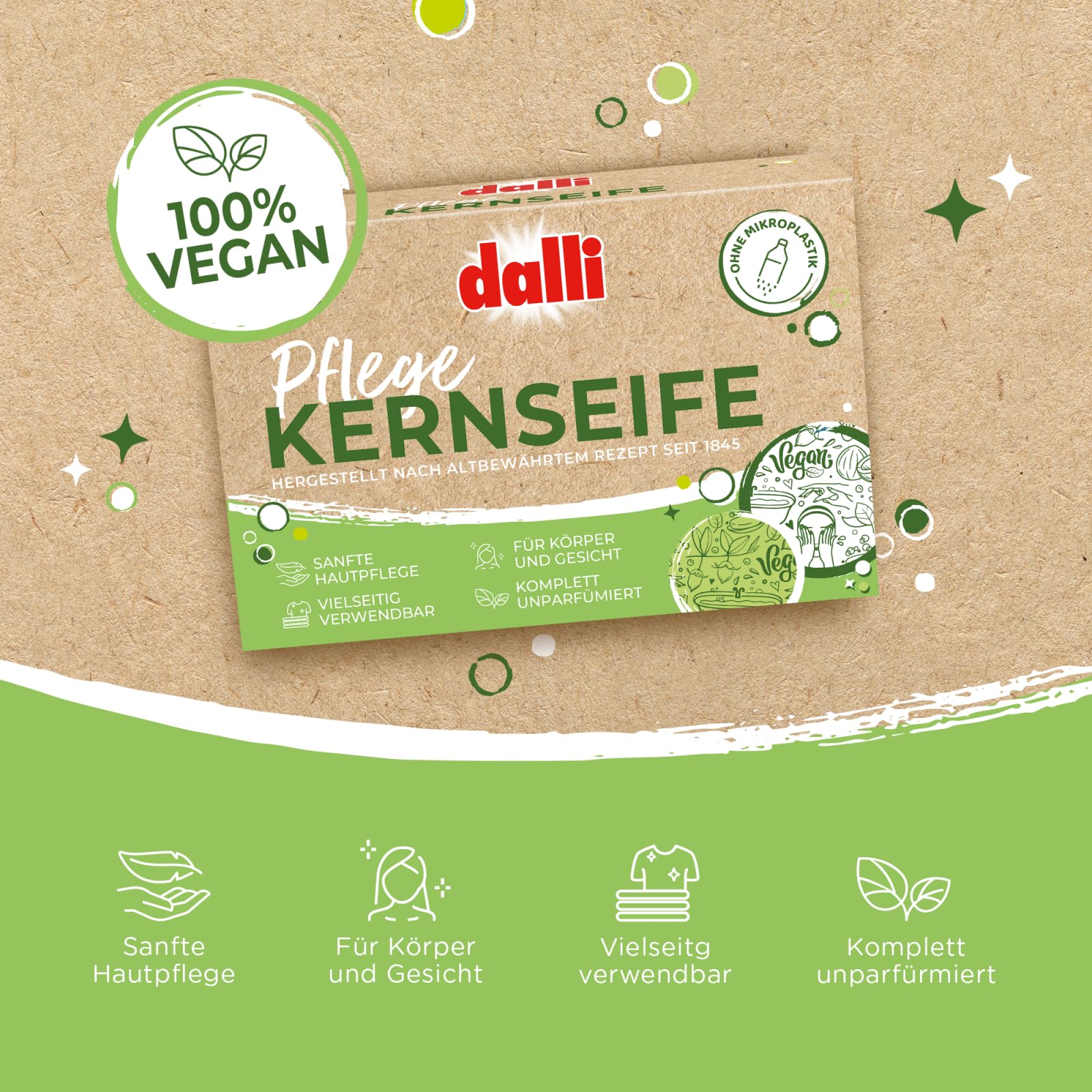 dalli-pflanzliche-pflege-kernseife-3-x-125-g-parfumfrei image 2