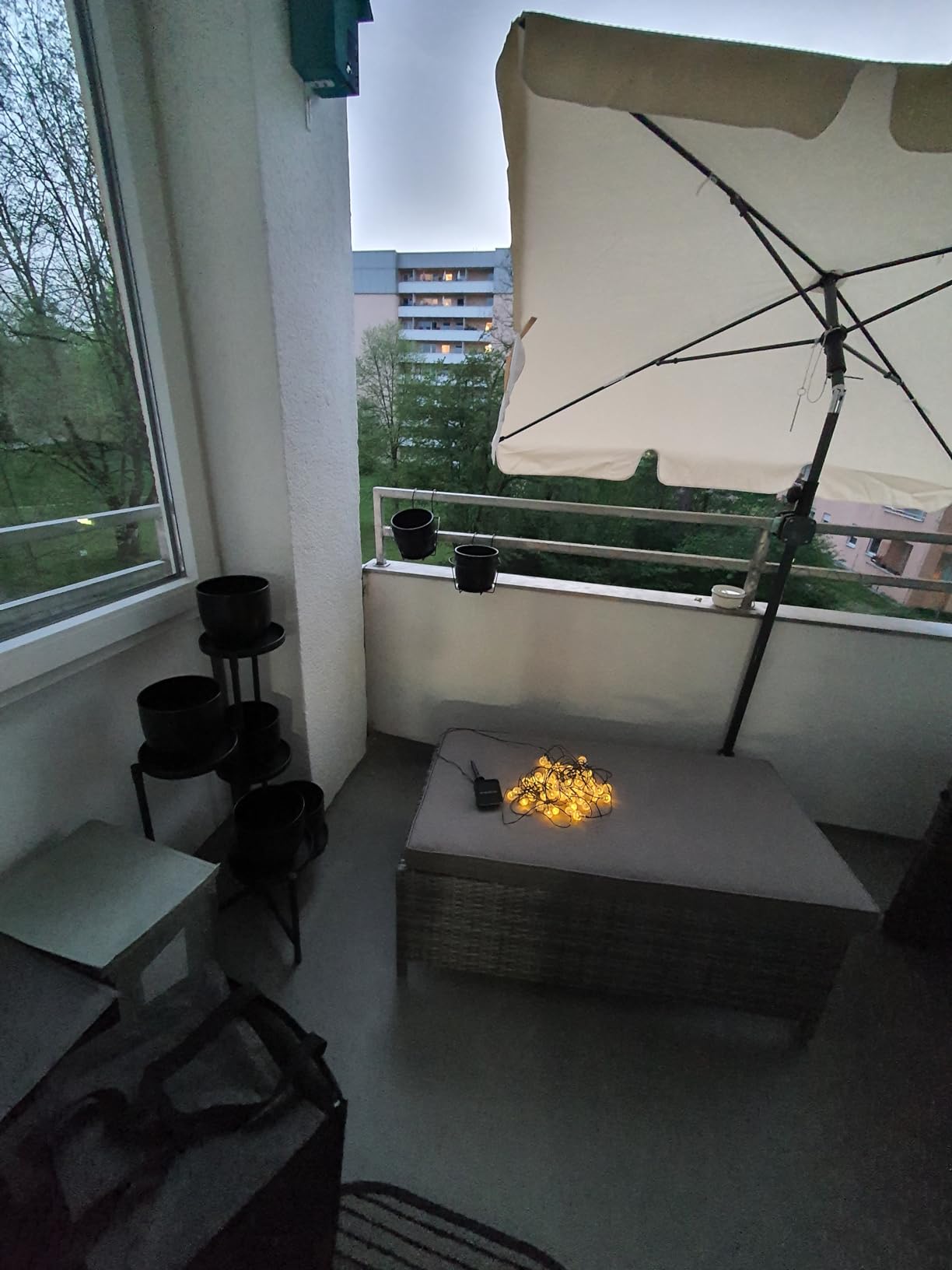 Praktischer Halbschirm