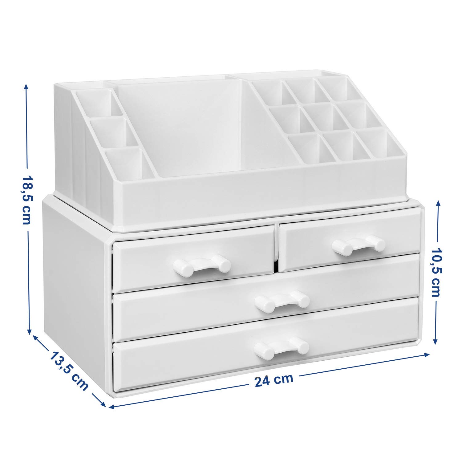 songmics-make-up-organizer-kosmetik-4-schubladen-16-f-cher-wei image 5