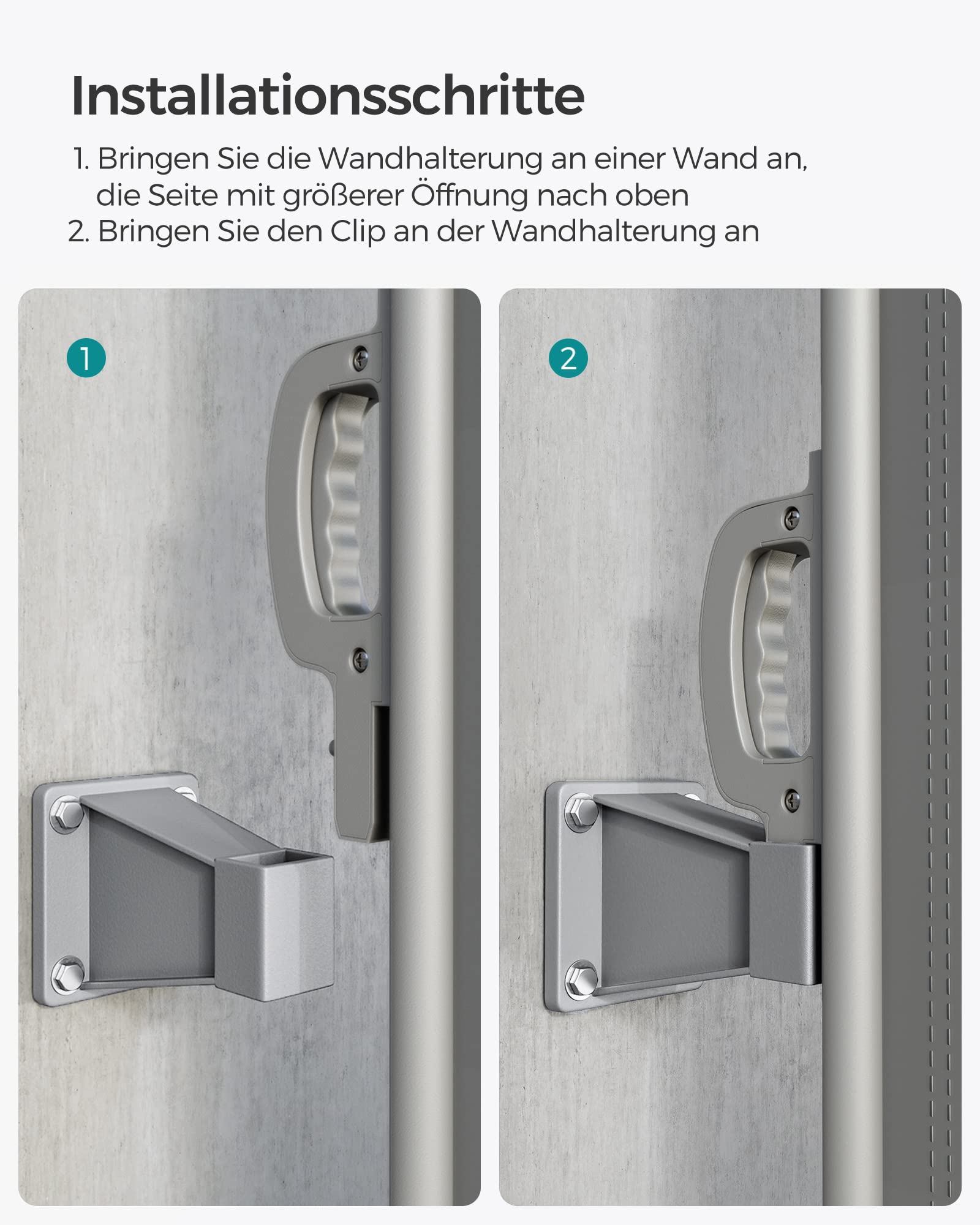songmics-wandhalterung-f-r-seitenmarkise-mit-stahlpfosten-grau image 4